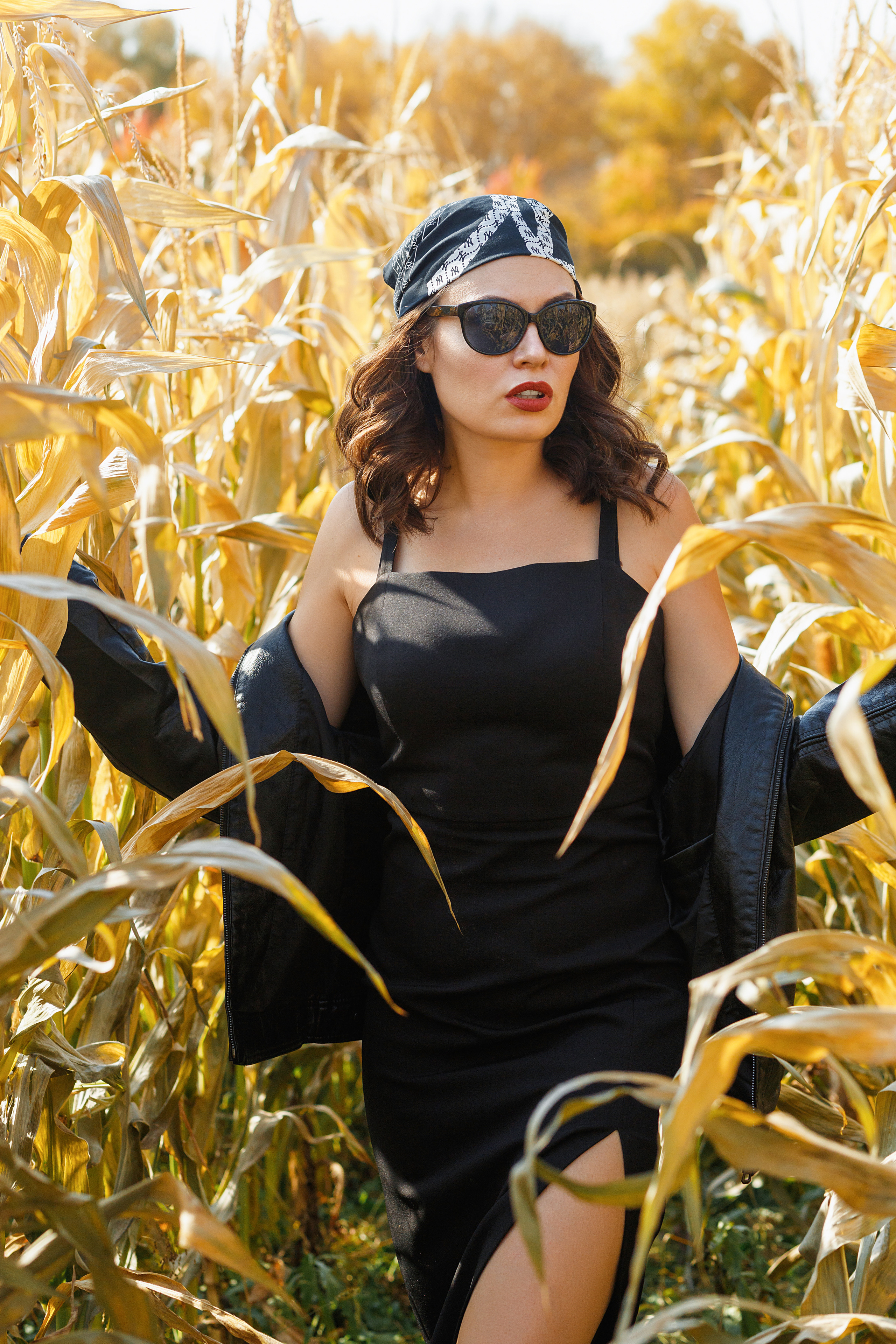 Осенняя поездка в кукурузу. Женский фотограф в Кемерово Мария Чернявская