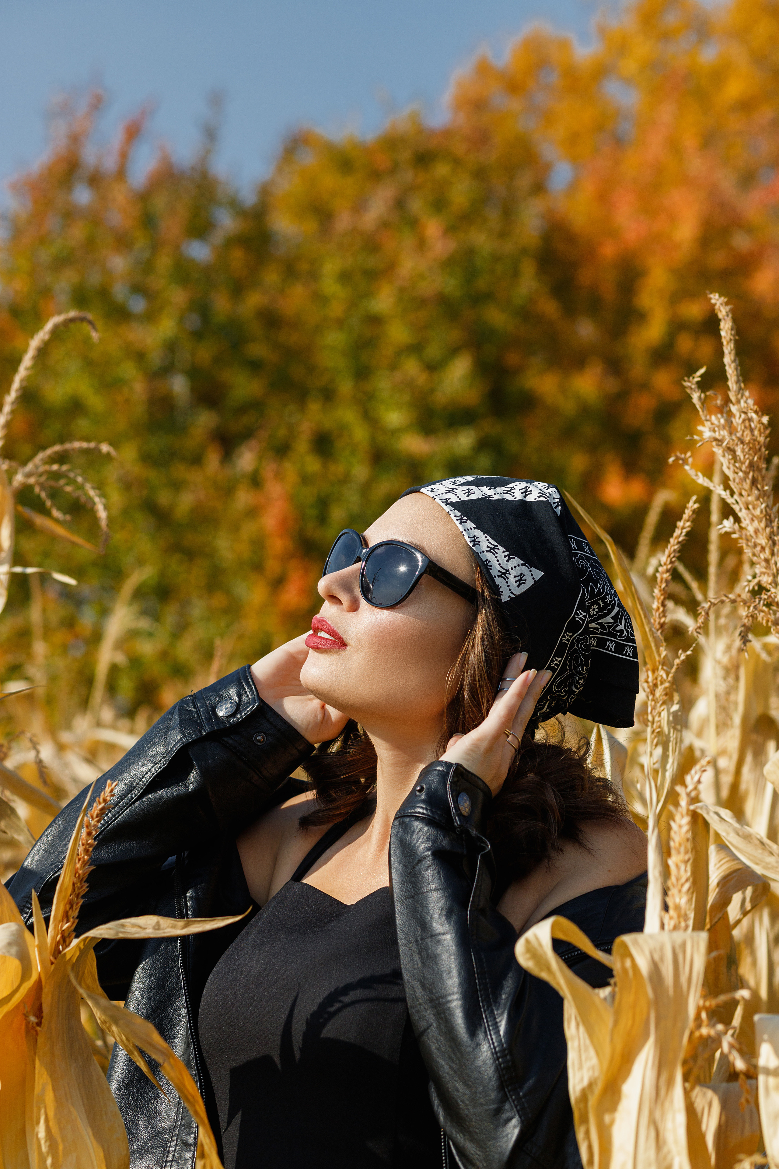 Осенняя поездка в кукурузу. Женский фотограф в Кемерово Мария Чернявская