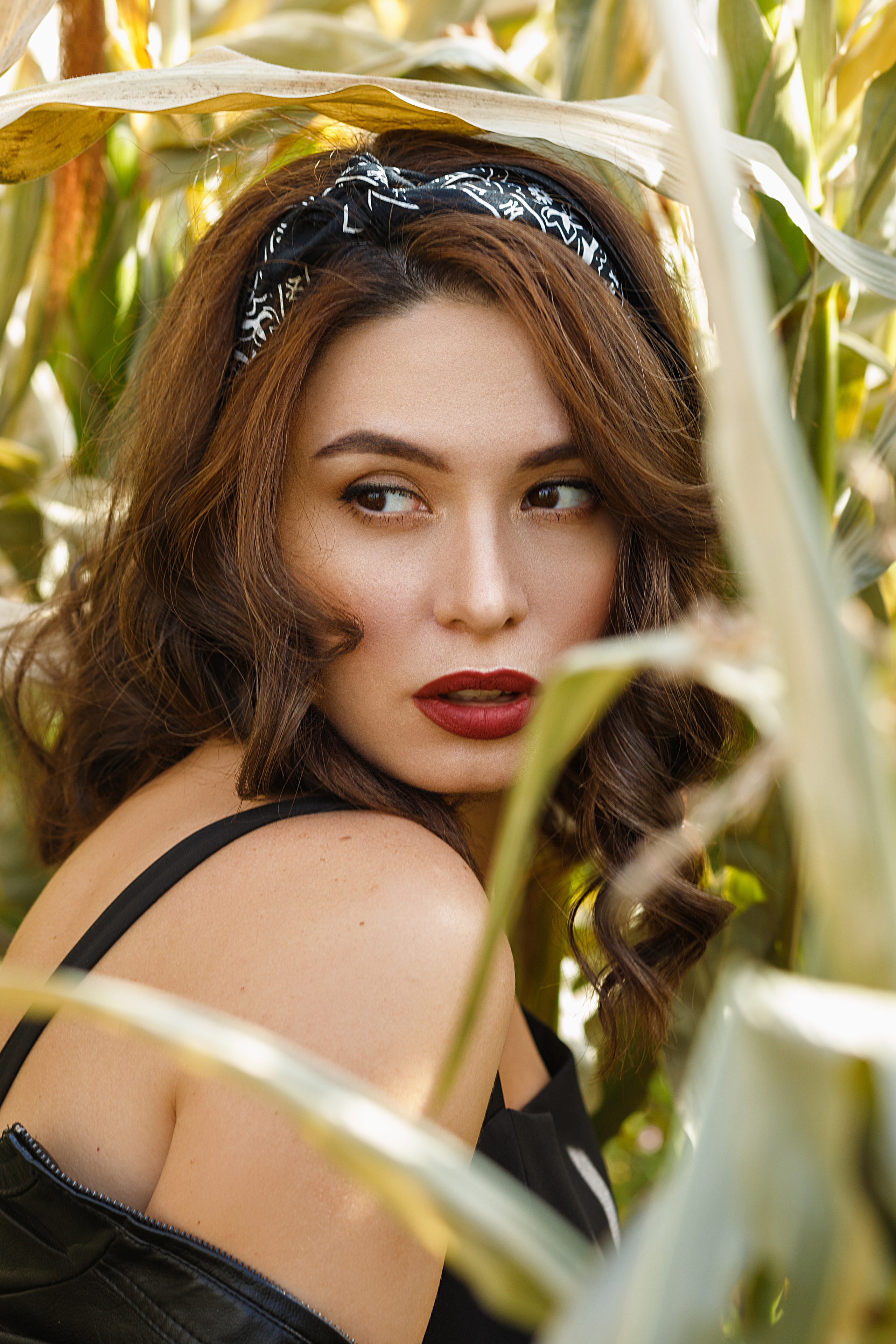 Осенняя поездка в кукурузу. Женский фотограф в Кемерово Мария Чернявская