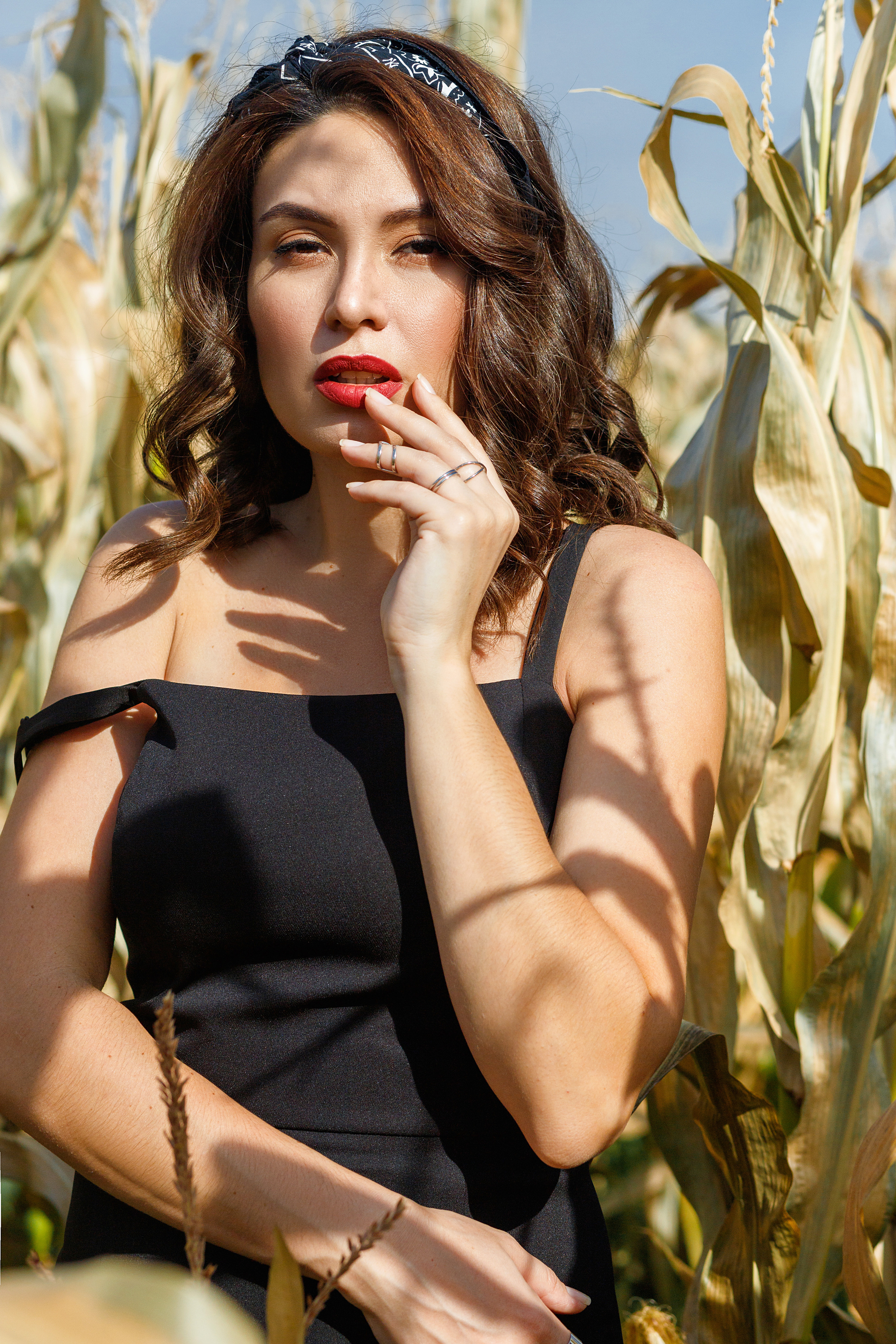 Осенняя поездка в кукурузу. Женский фотограф в Кемерово Мария Чернявская