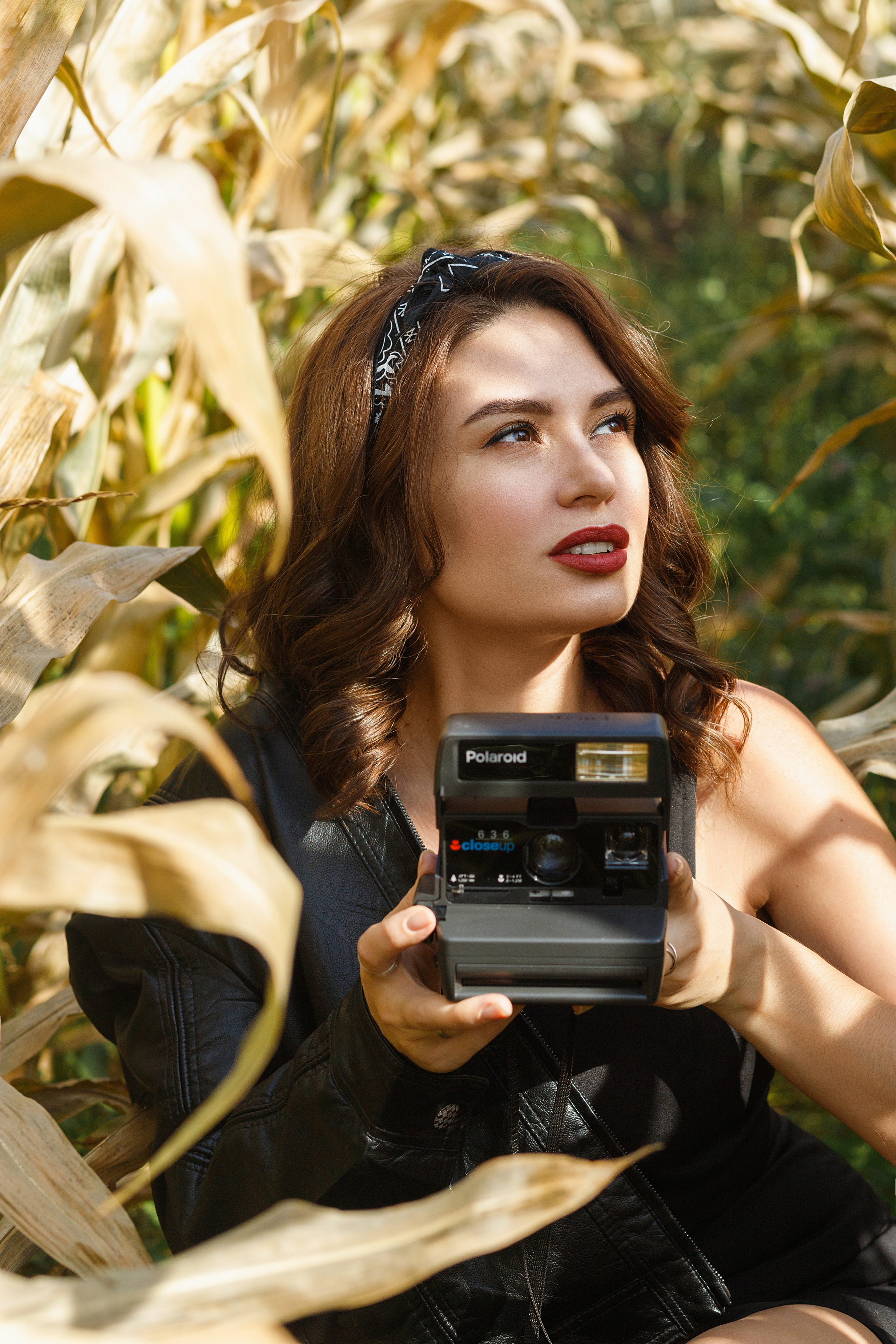 Осенняя поездка в кукурузу. Женский фотограф в Кемерово Мария Чернявская