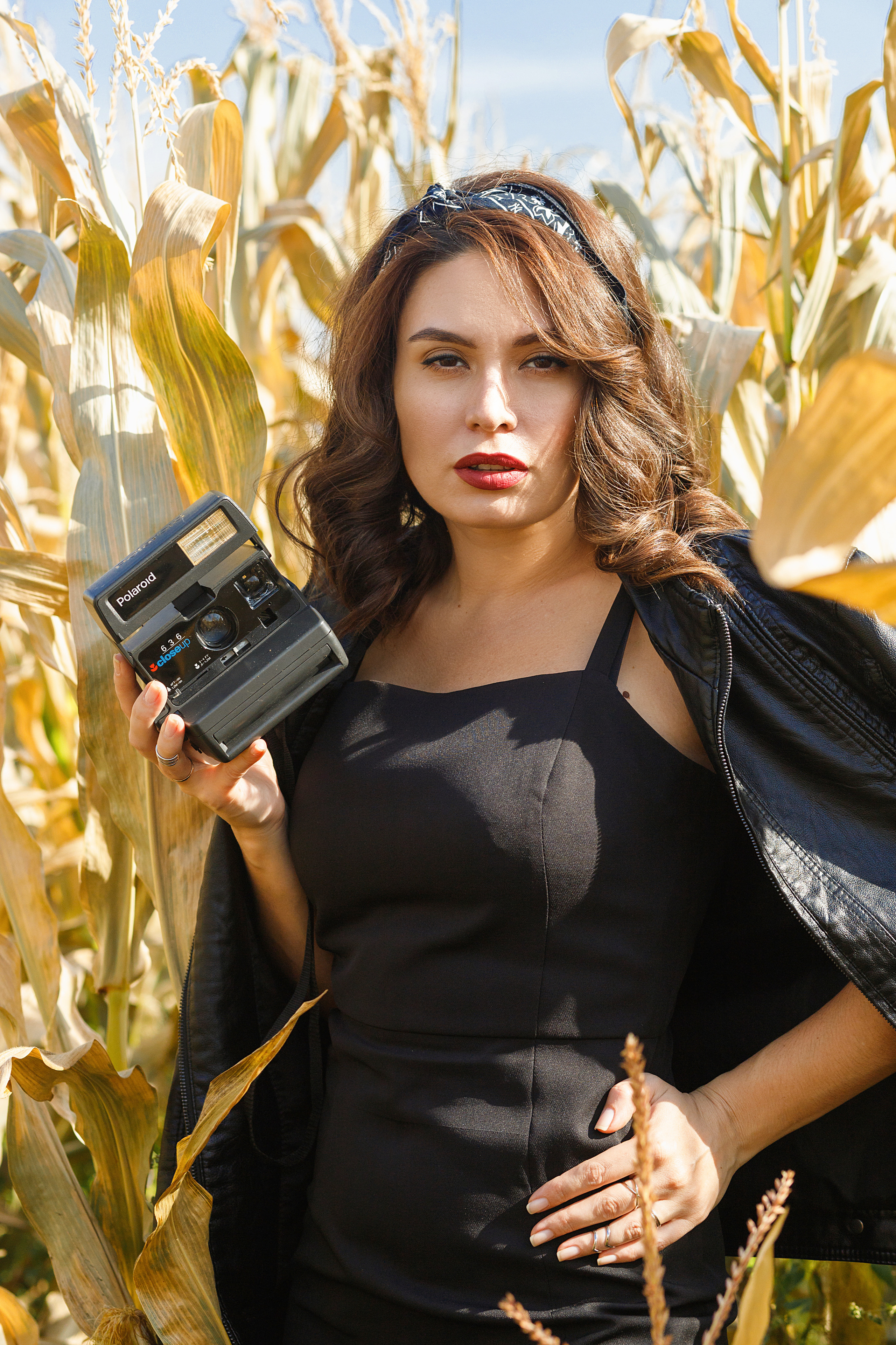 Осенняя поездка в кукурузу. Женский фотограф в Кемерово Мария Чернявская