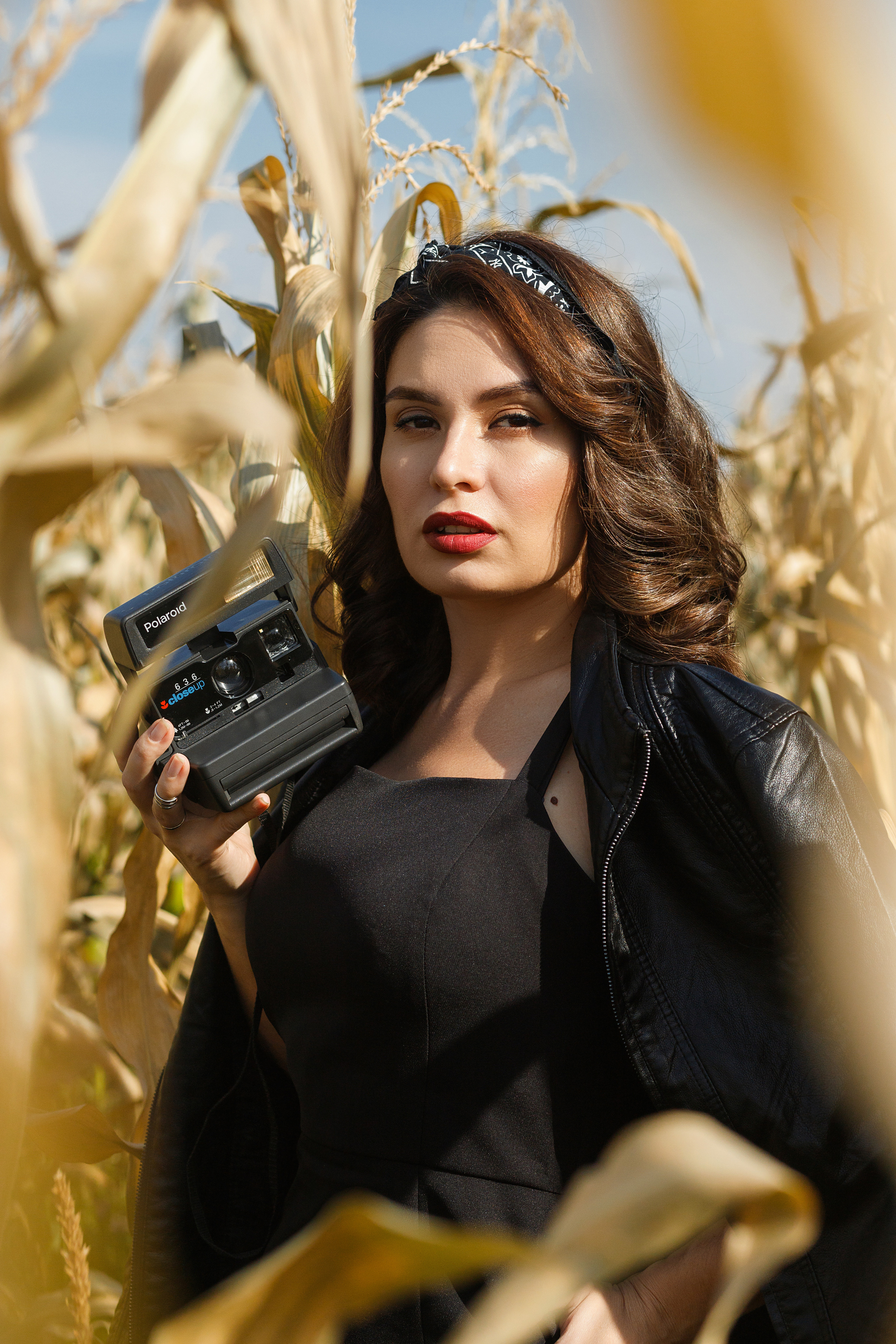 Осенняя поездка в кукурузу. Женский фотограф в Кемерово Мария Чернявская