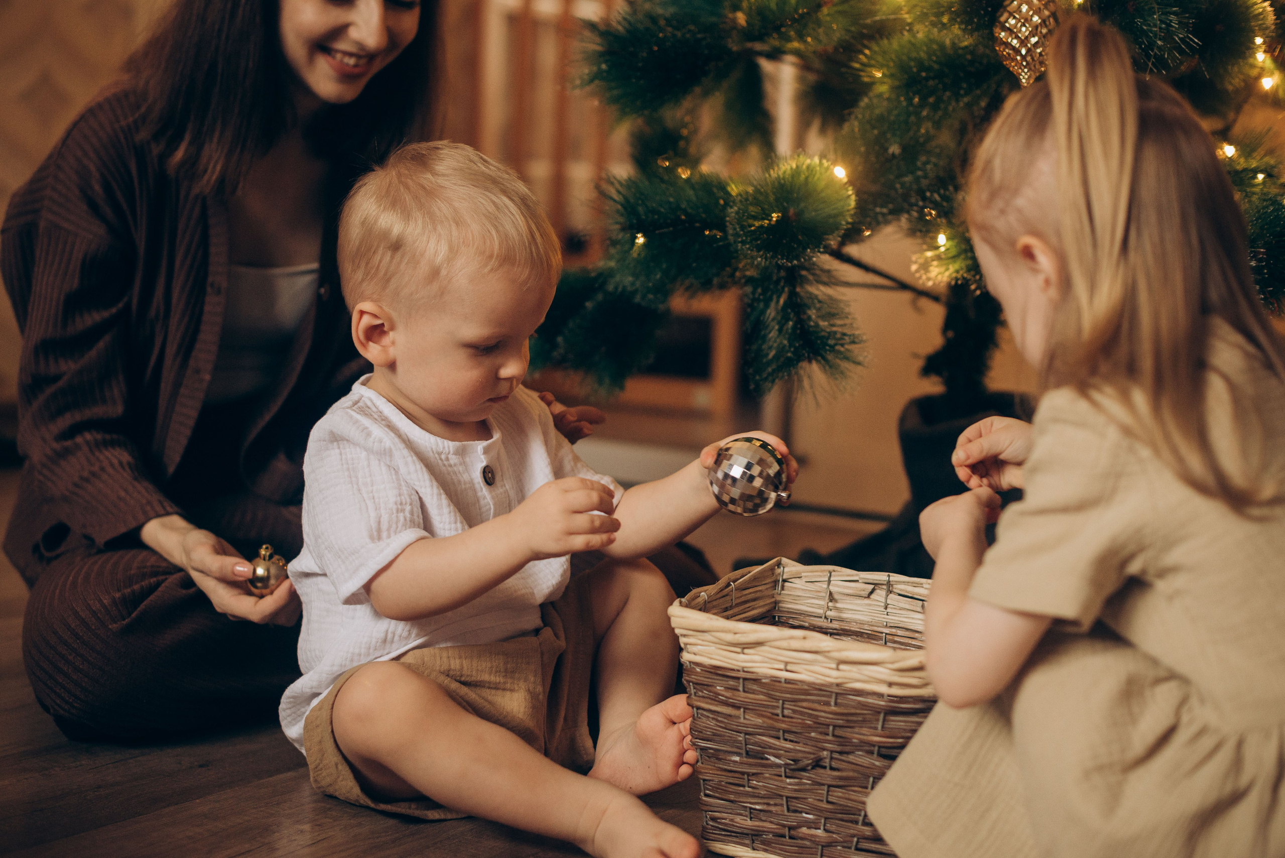 Домашние новогодние истории. Семейный фотограф в Домодедово и Москве Елена Пичугина