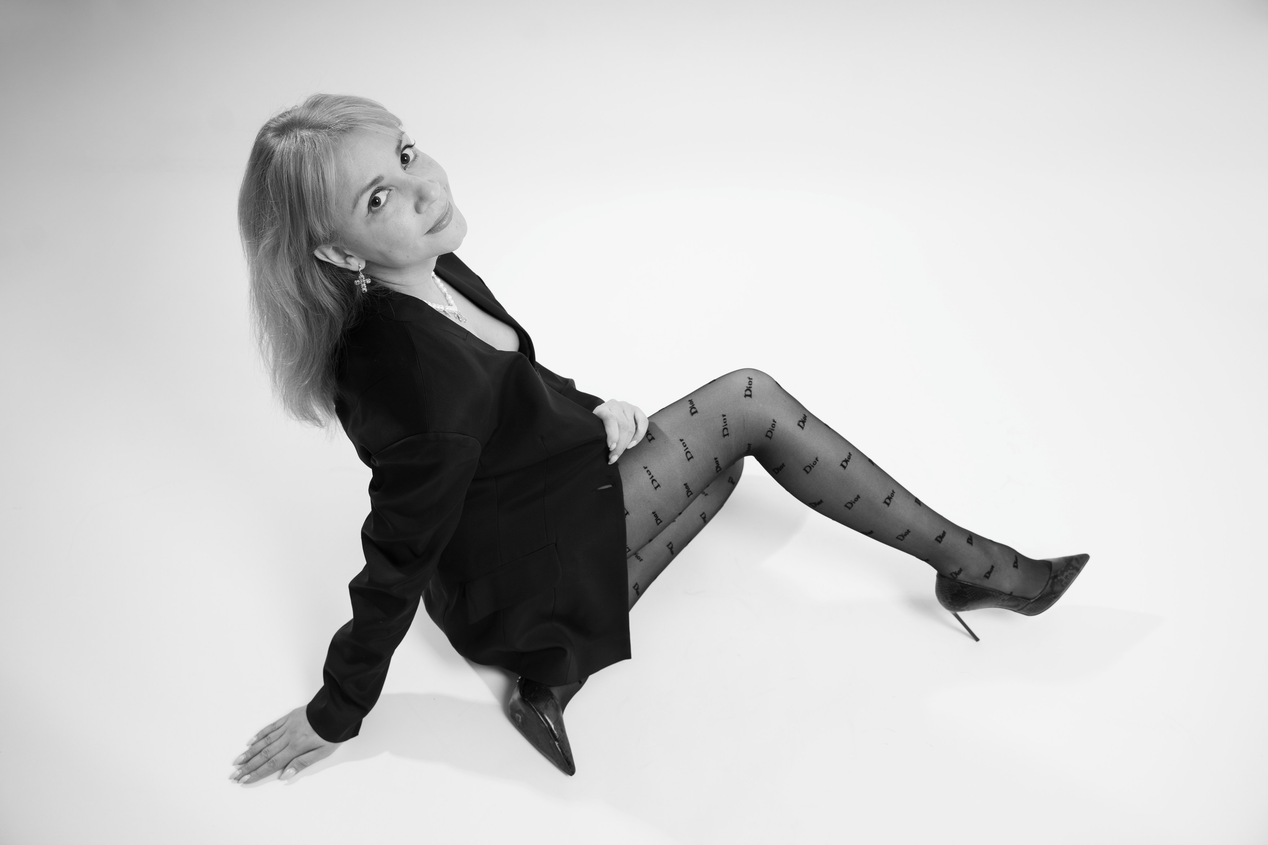 Черно-белая фотосессия