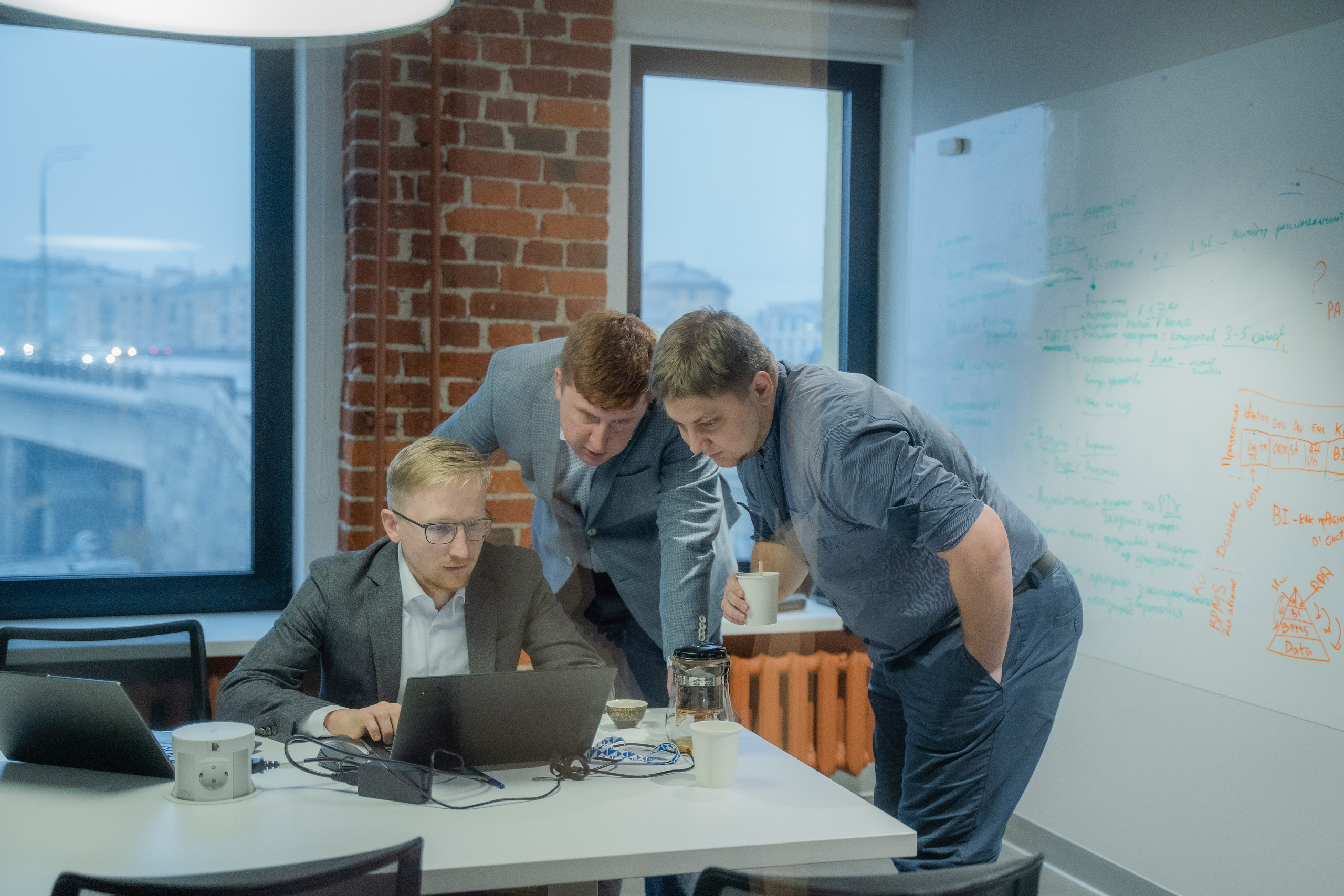 Офисная съемка для сайта компании