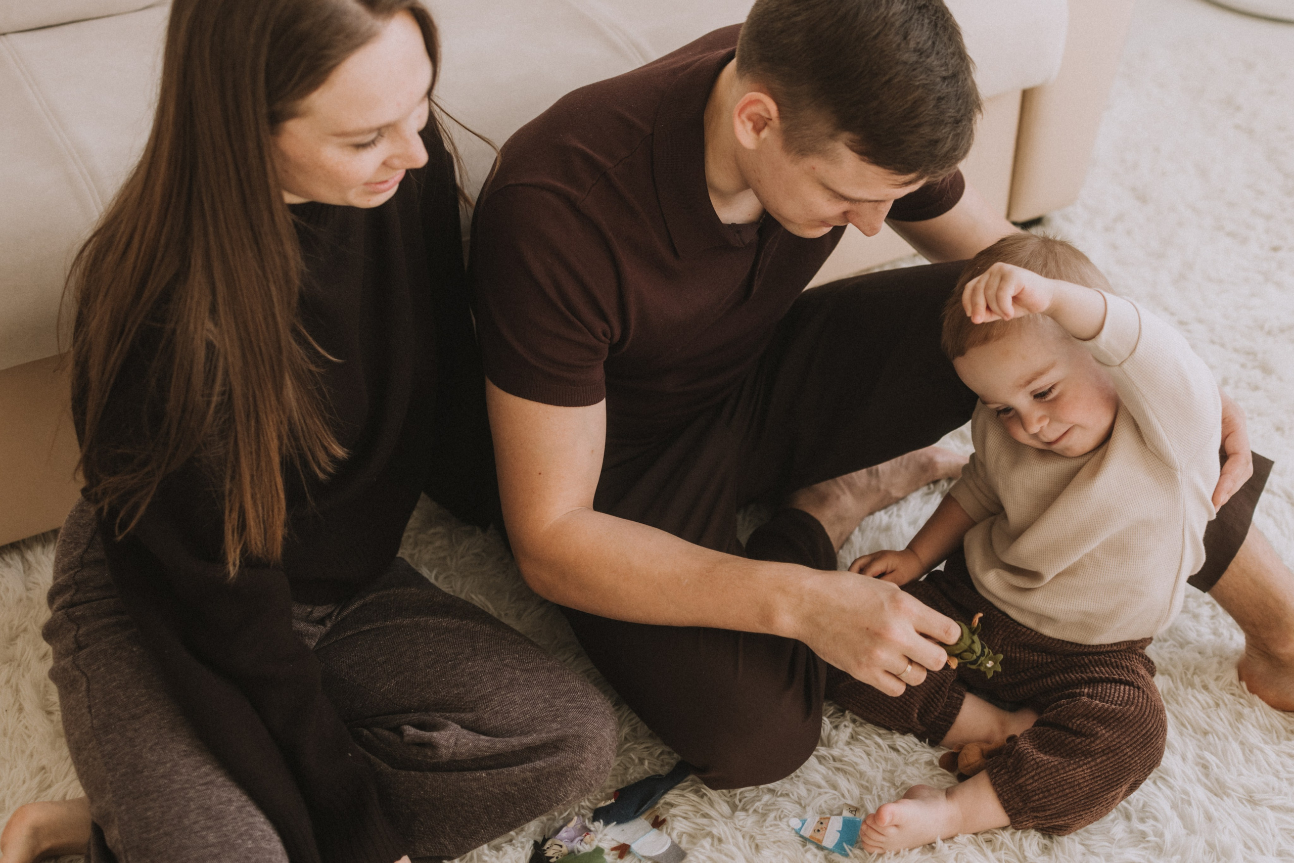 Максим, Алина, Савелий. Фотограф Нижний Новгород