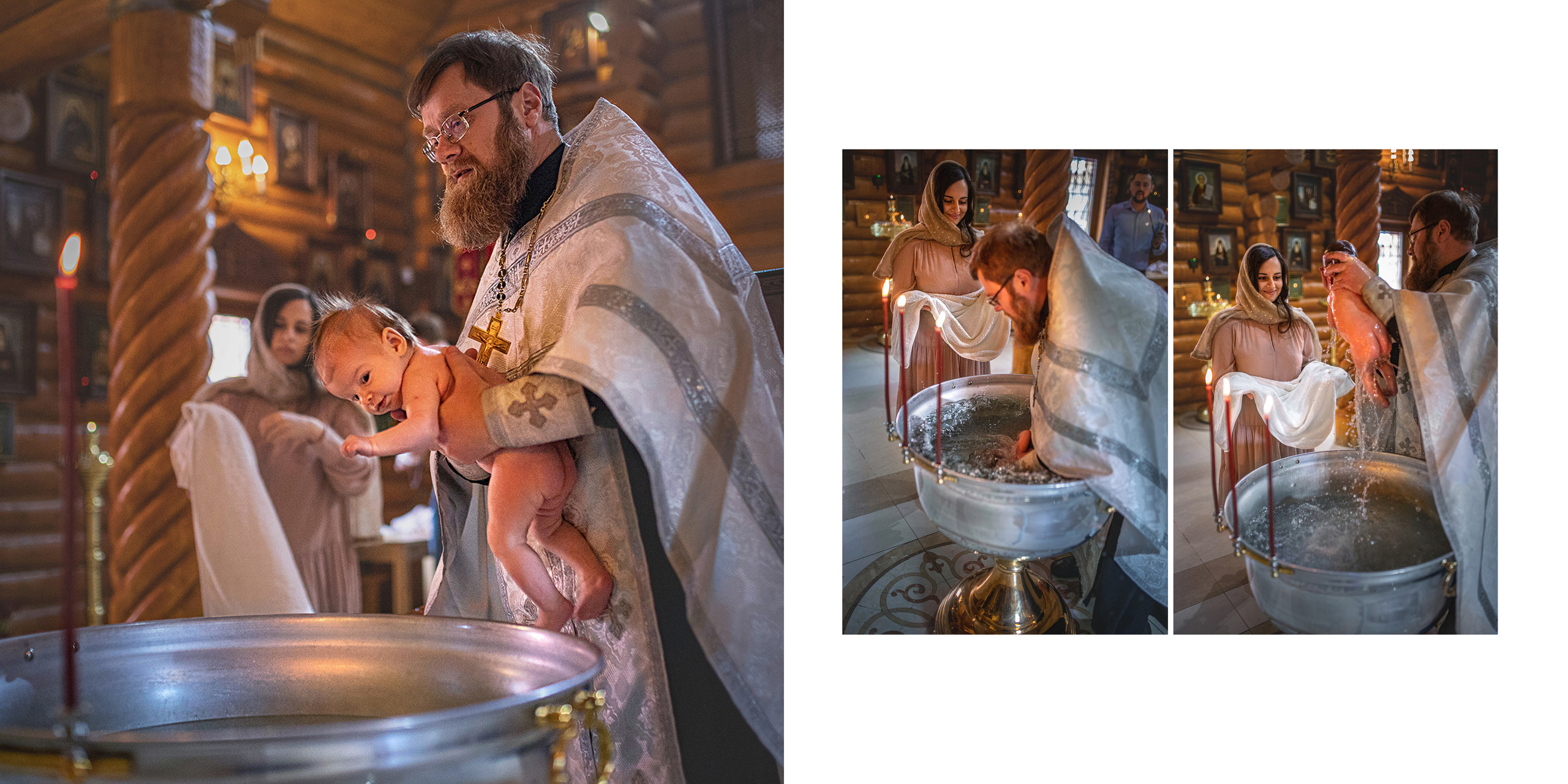 Крещение Марфы. Детский и семейный фотограф в Москве Вера Орлова