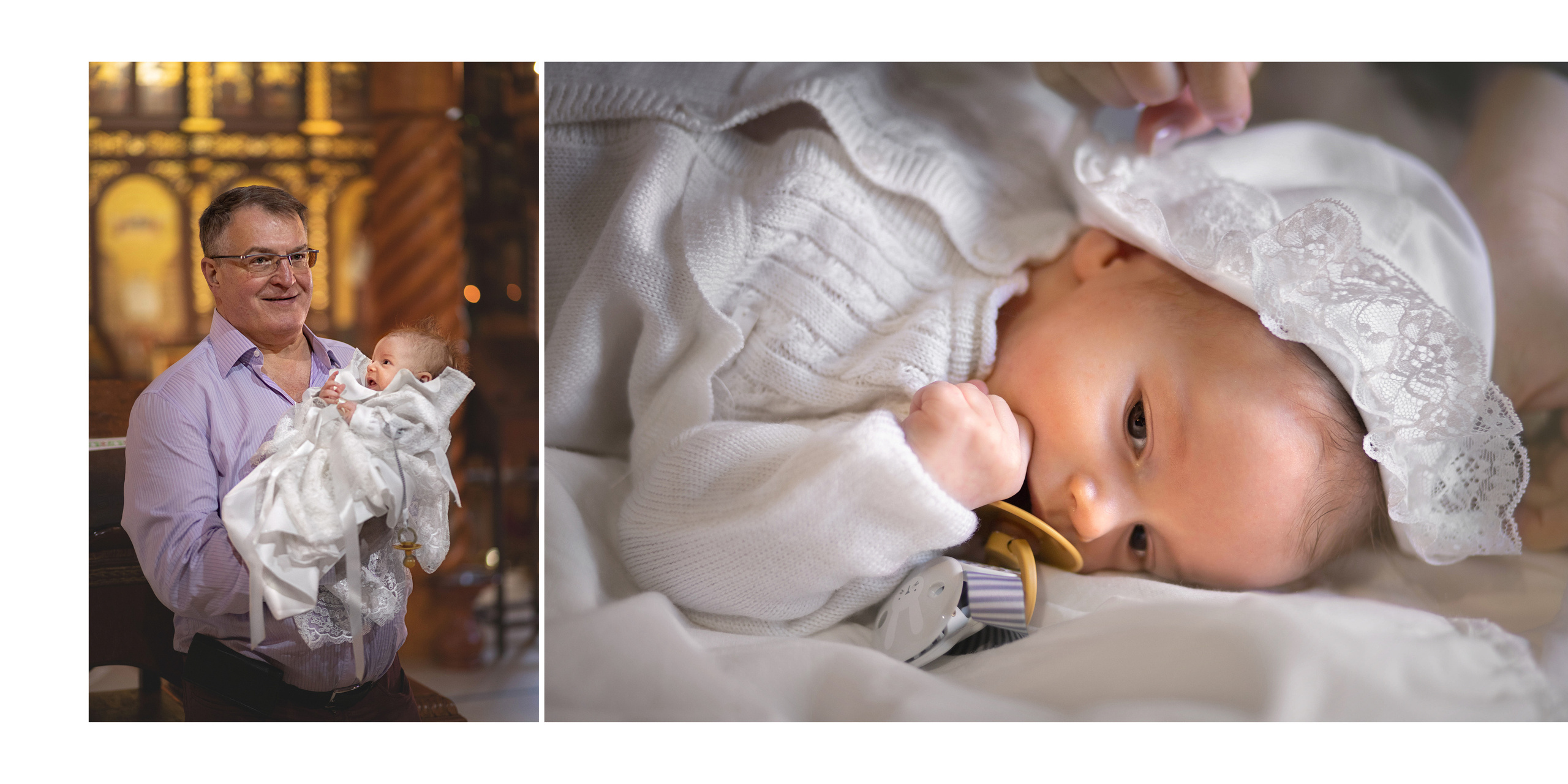 Крещение Марфы. Детский и семейный фотограф в Москве Вера Орлова