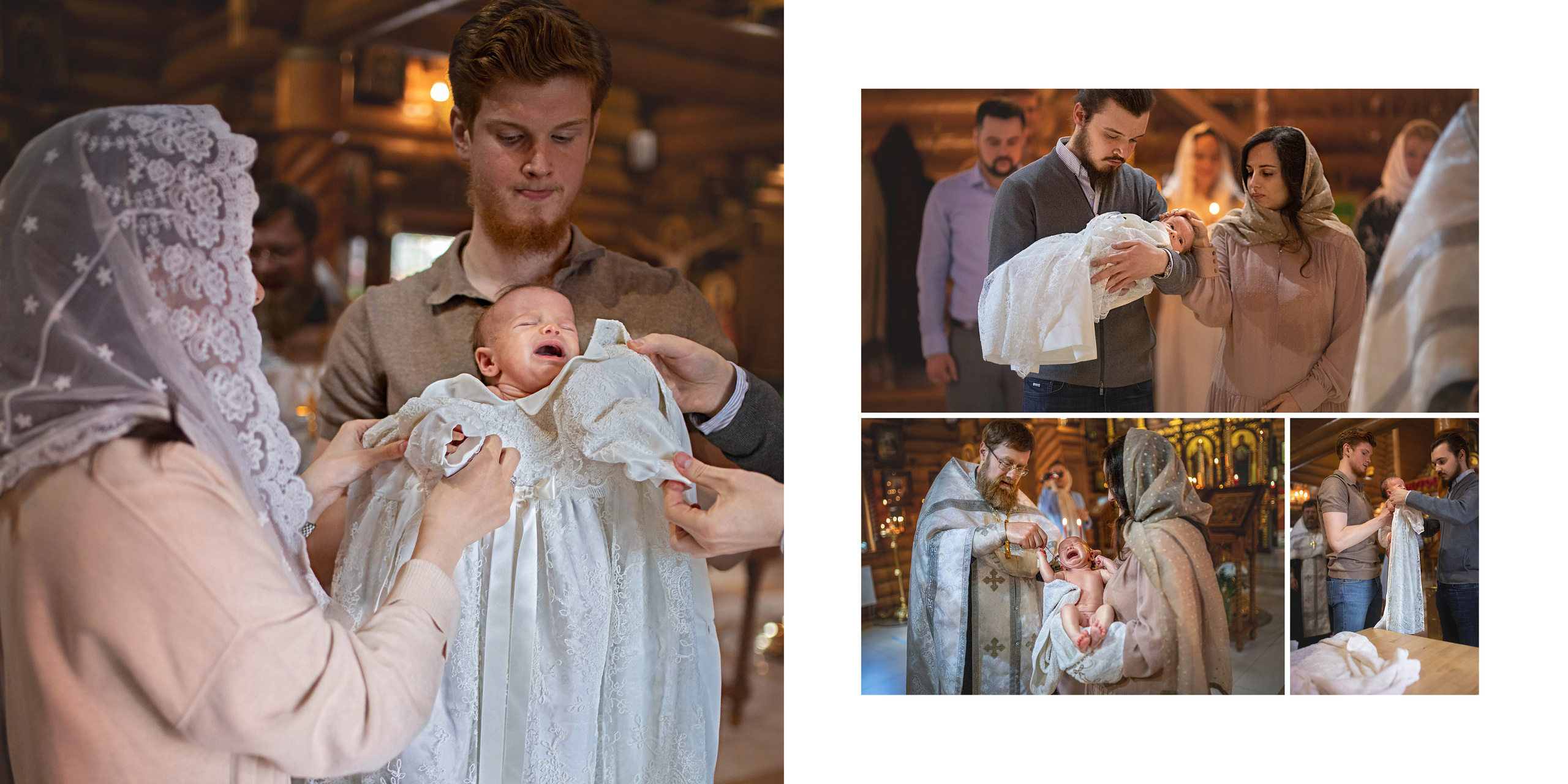 Крещение Марфы. Детский и семейный фотограф в Москве Вера Орлова