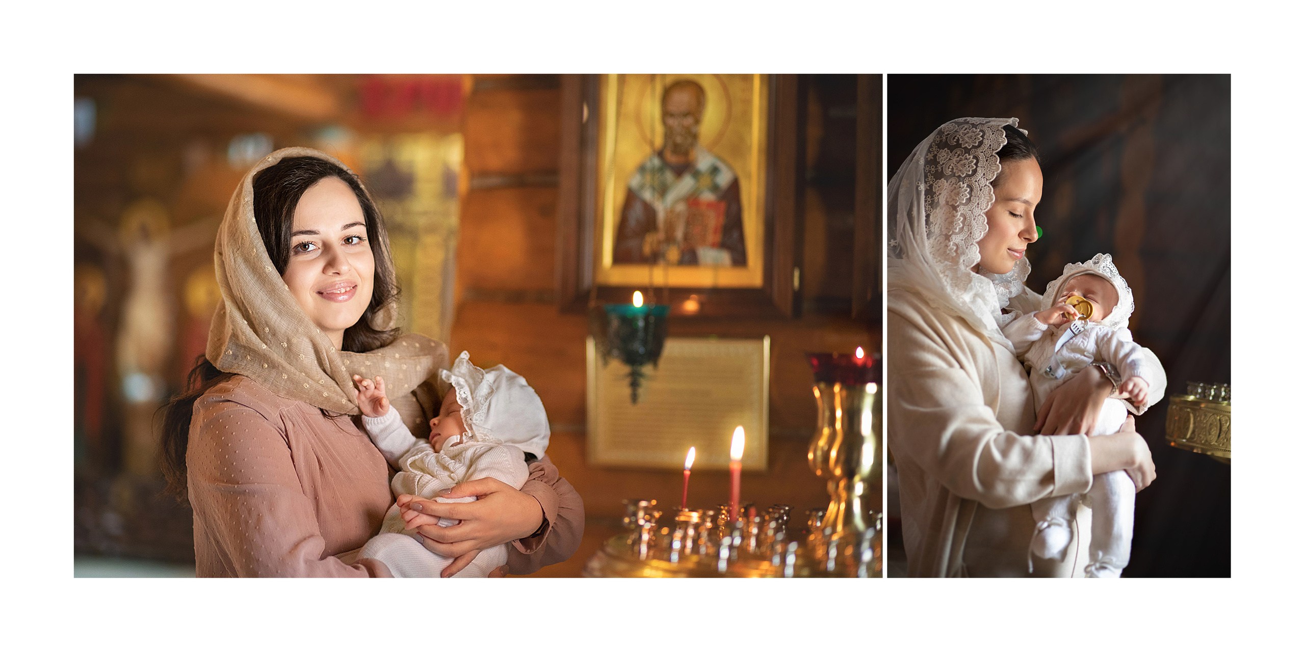 Крещение Марфы. Детский и семейный фотограф в Москве Вера Орлова