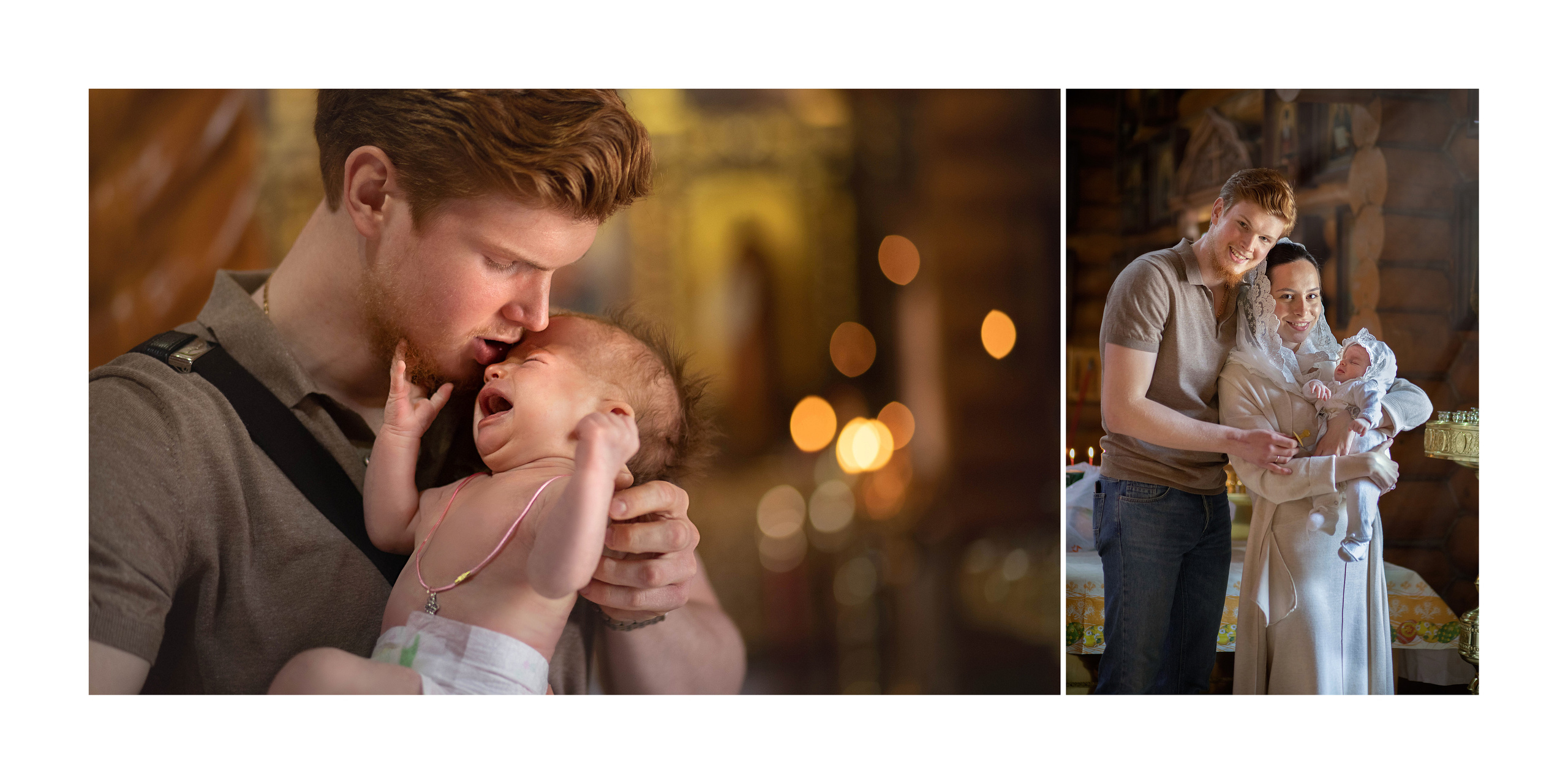 Крещение Марфы. Детский и семейный фотограф в Москве Вера Орлова