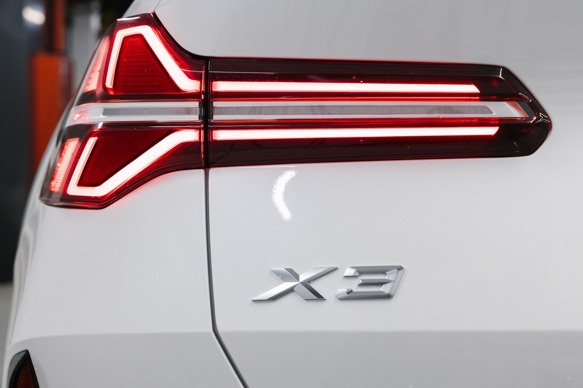 BMW X3 White G45. Новые автомобили