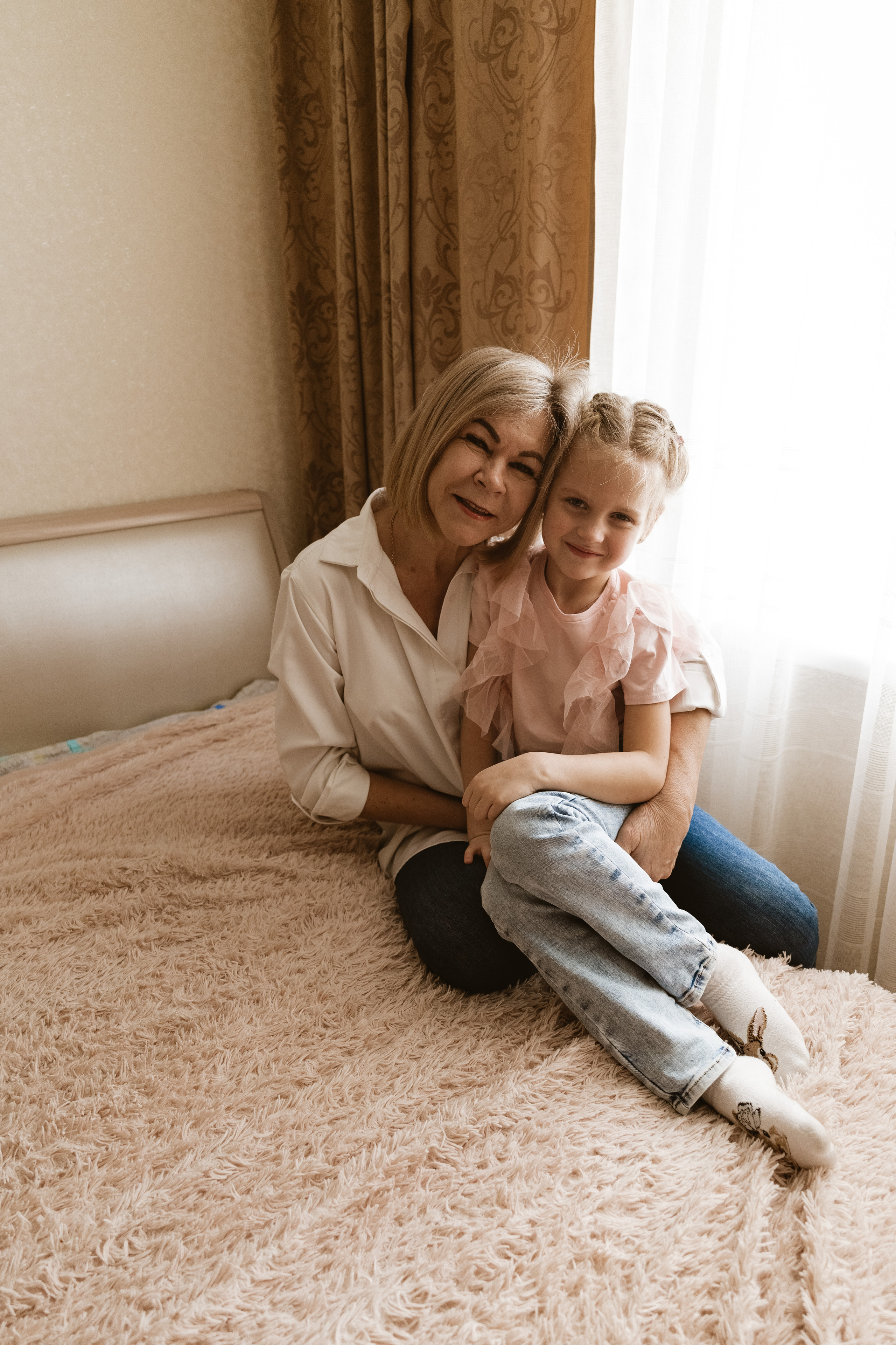 Домашняя фотосессия с внуками. Фотограф в Пензе Римма Якубова