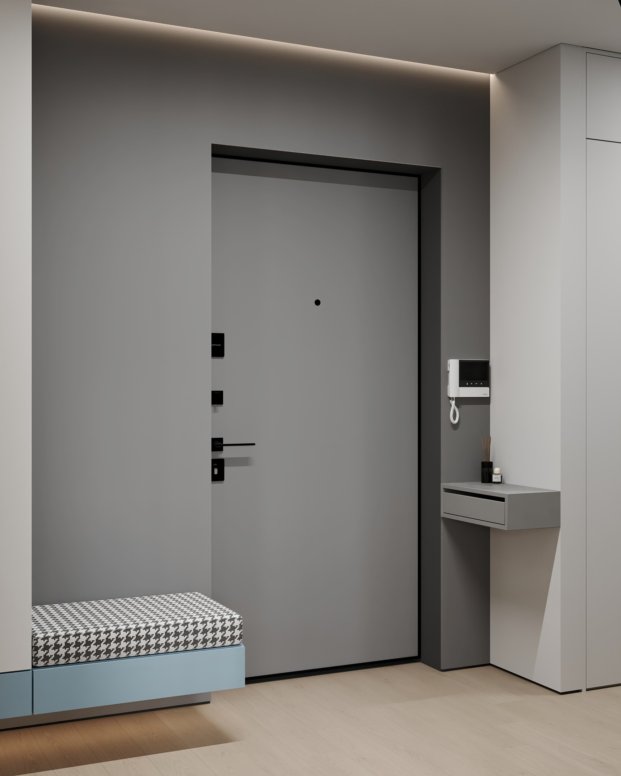 B22_Tretiakova_interiors. 3d визуализатор интерьера Анастасия Лосицкая