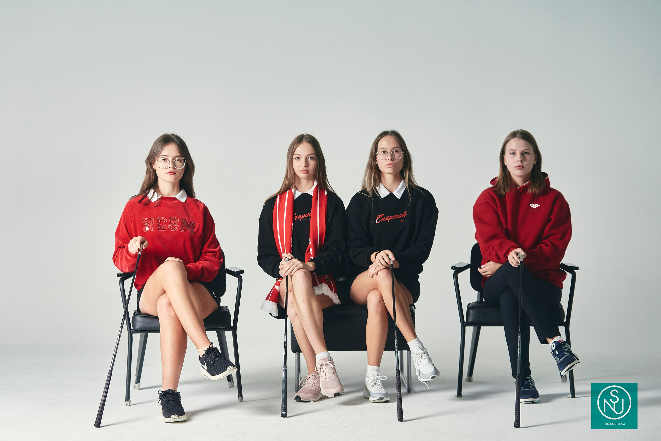 NSU съемка команды 2024. Академия гольфа NSU в Москве. Тренировки по гольфу для детей и взрослых, тренировки для новичков