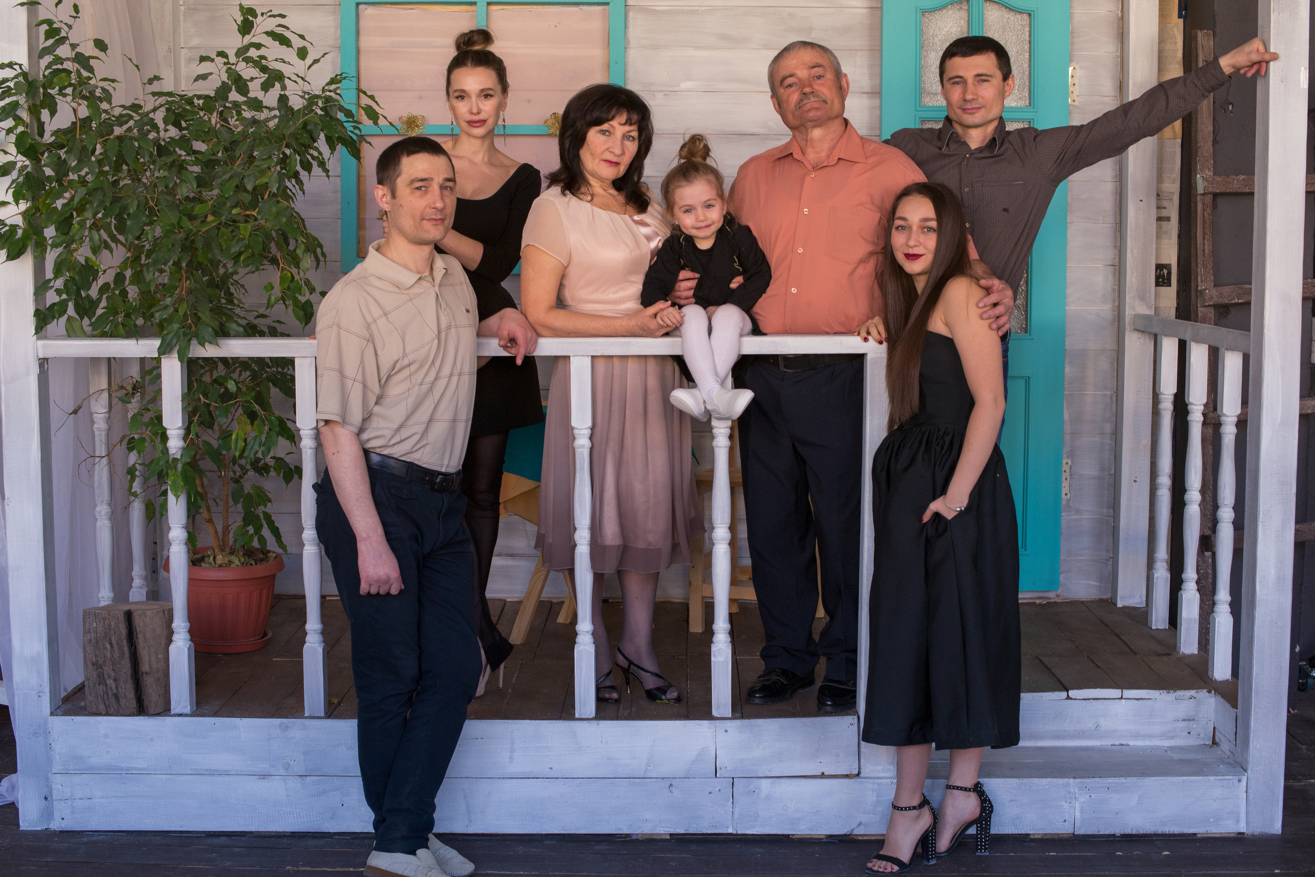 Большая семья. Портретный фотограф во Владивостоке Наталья Макарова