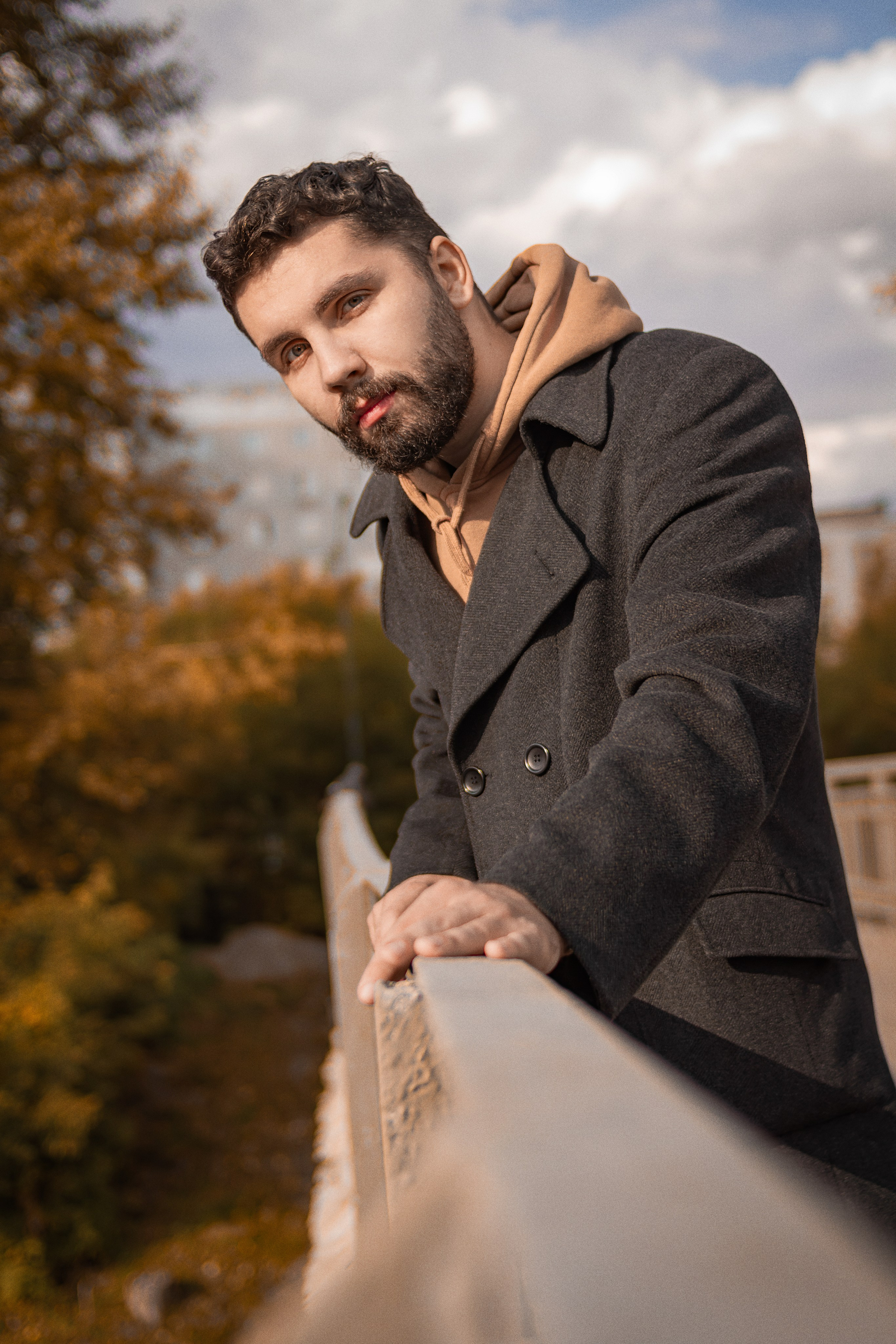 Осень. Фотограф в Новокузнецке