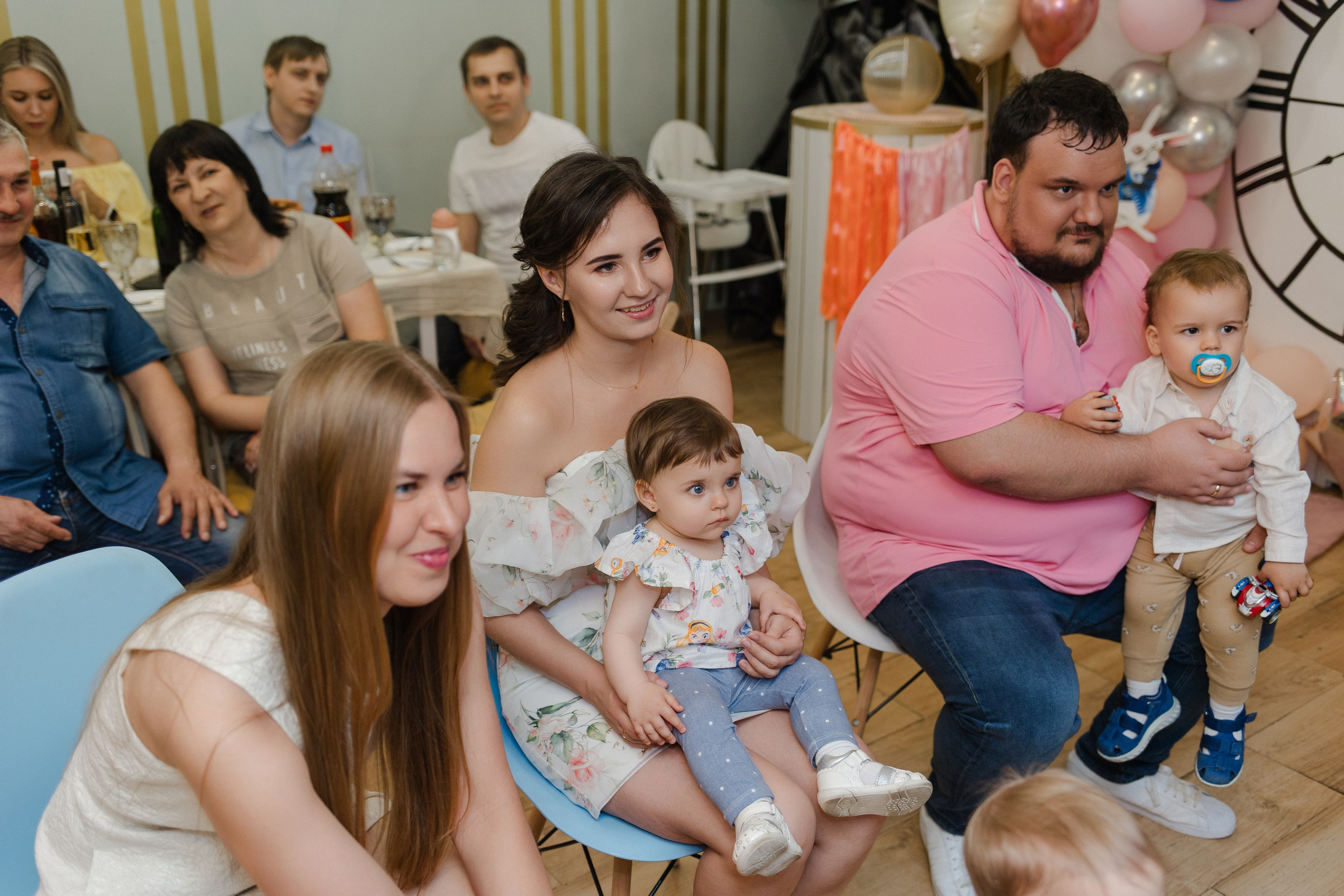 День рождения 1 год. Семейный и детский фотограф в Москве Кузьмина Мария