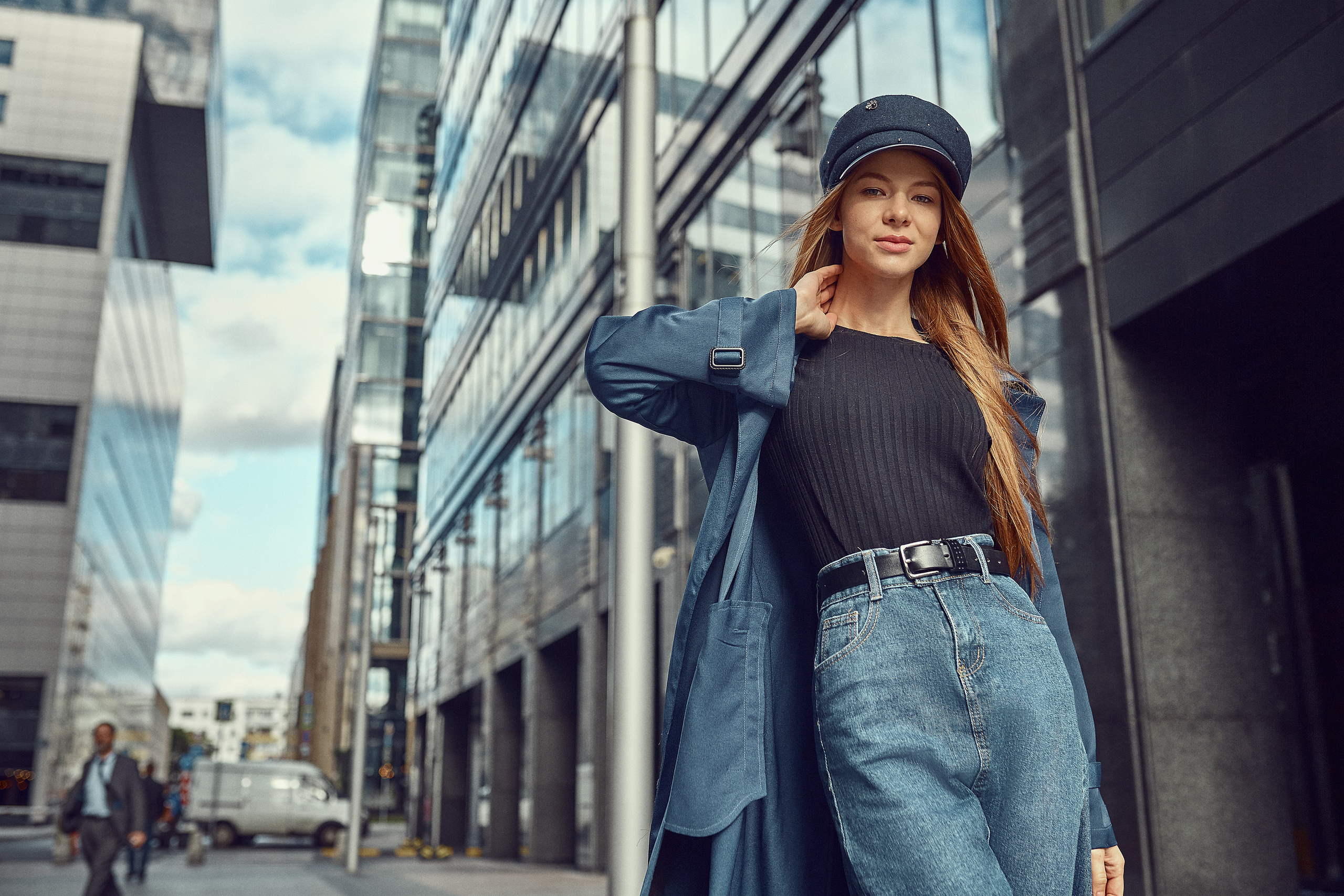 Портретная фотосессия на улице. Антон Артюшин, портретный фотограф. Москва