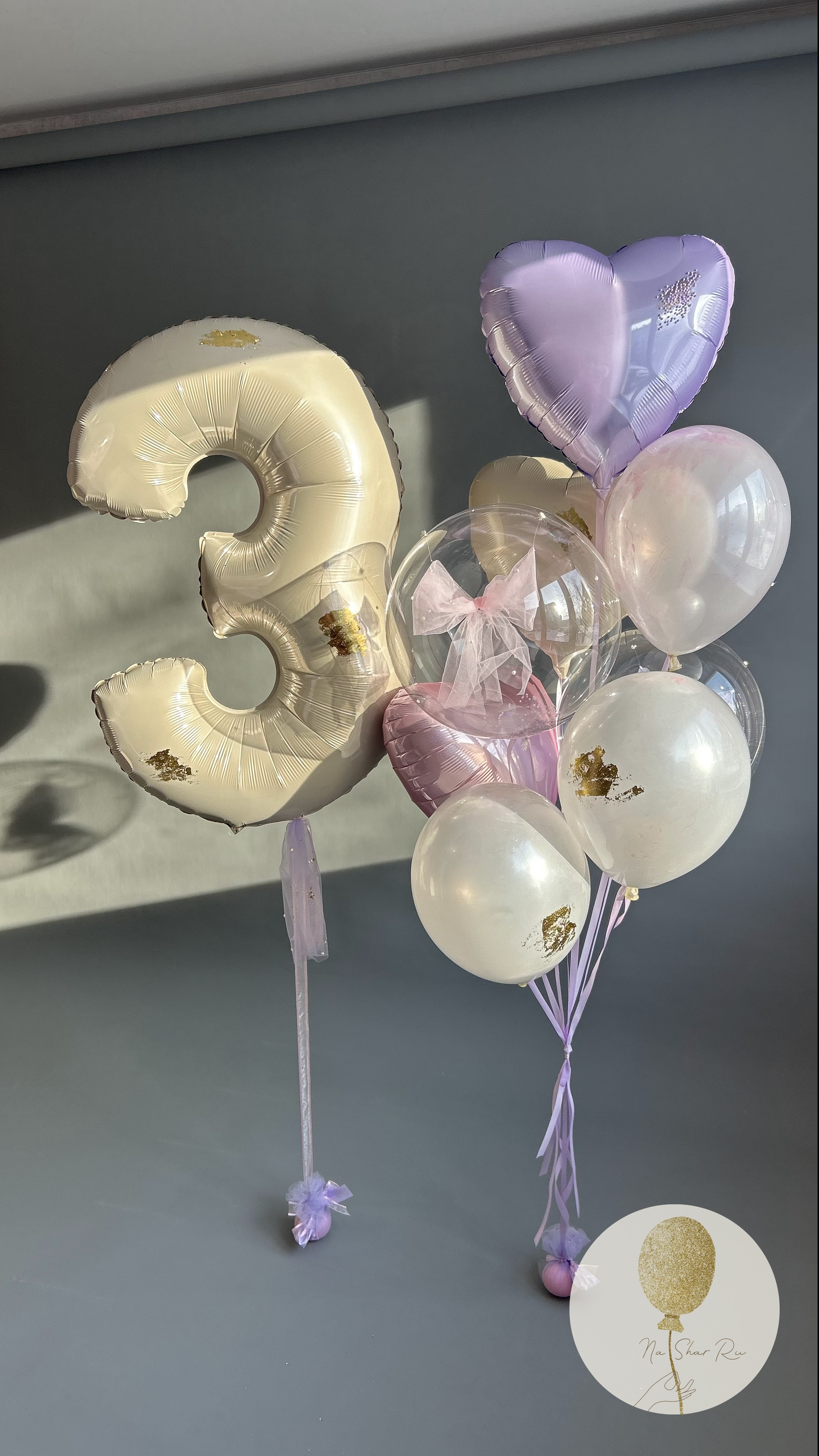 Шары для ребенка (девочка). Воздушные шары с гелием в Донецке