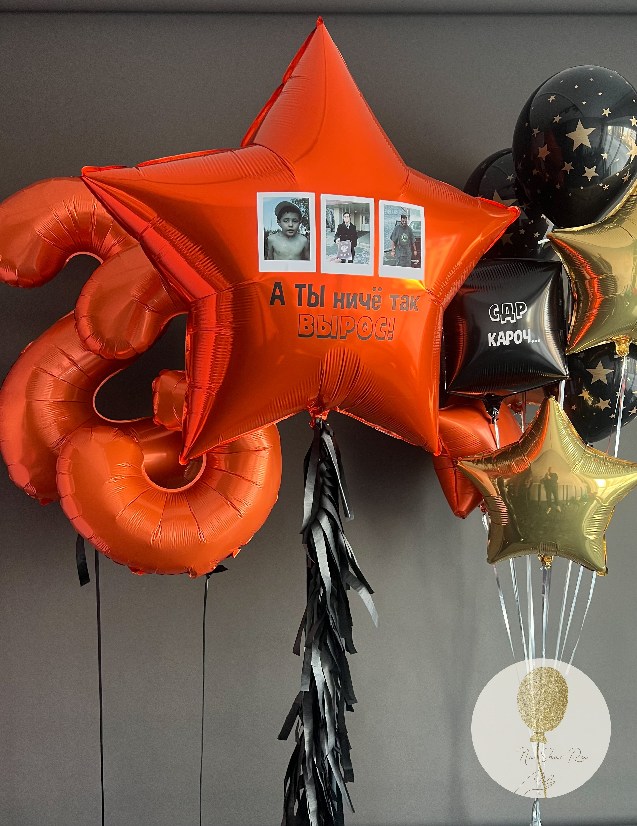 Шары для него. Воздушные шары с гелием в Донецке