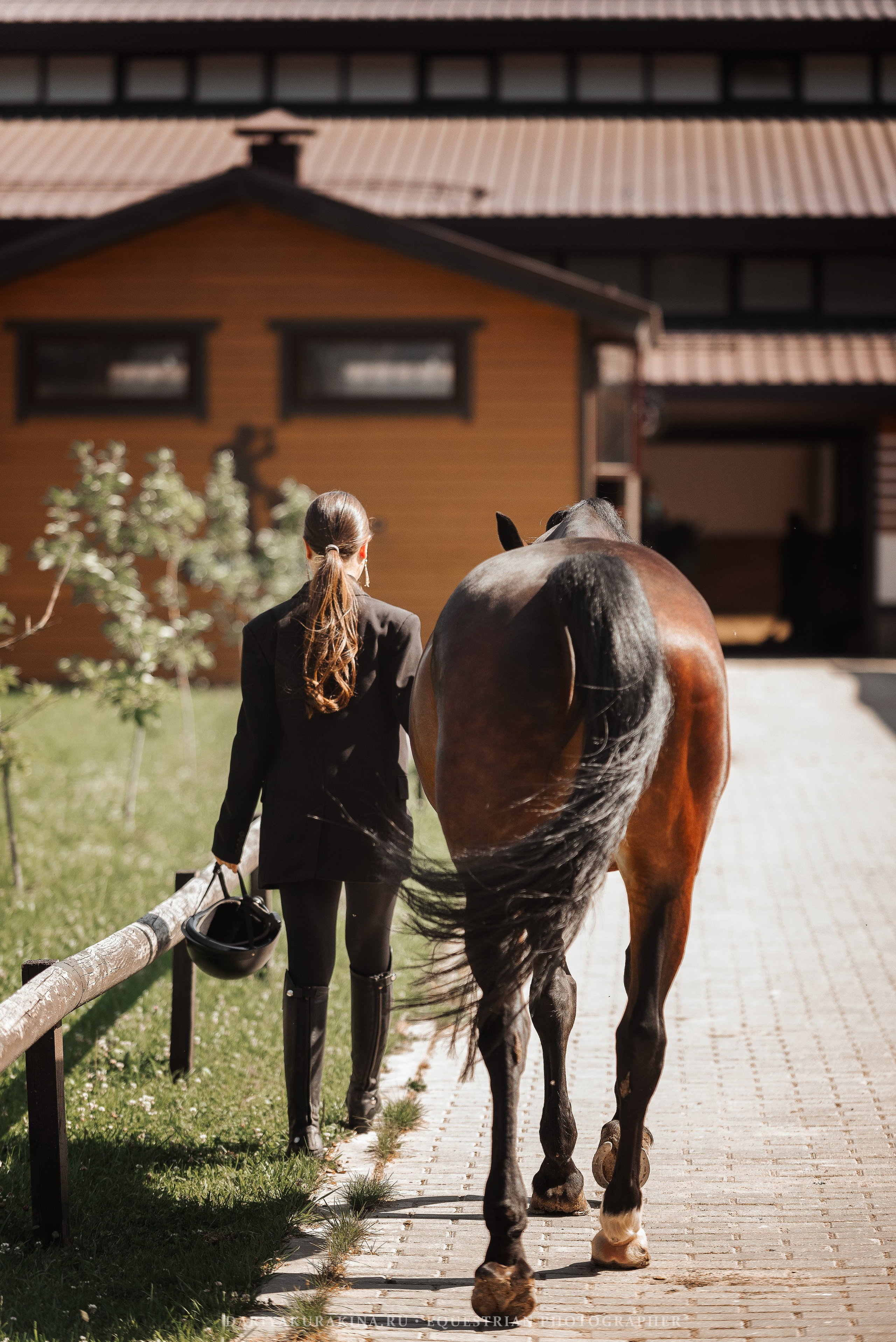 Полина и Заправа. Конный фотограф Куракина Дарья • Фотосессии с лошадьми