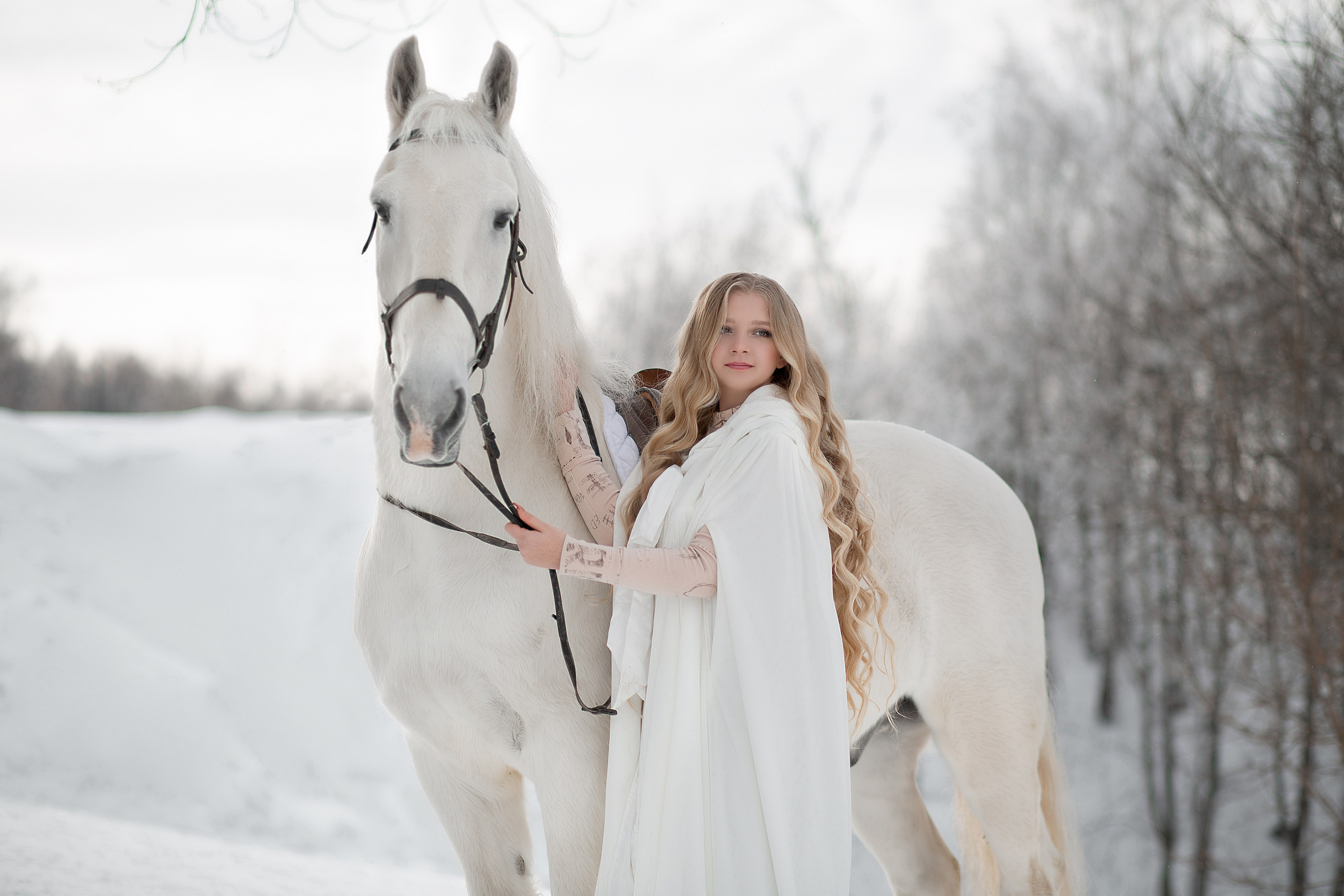 Фотосессия Ангелины и Воробья. Фотосессия с лошадьми в Нижнем Новгороде