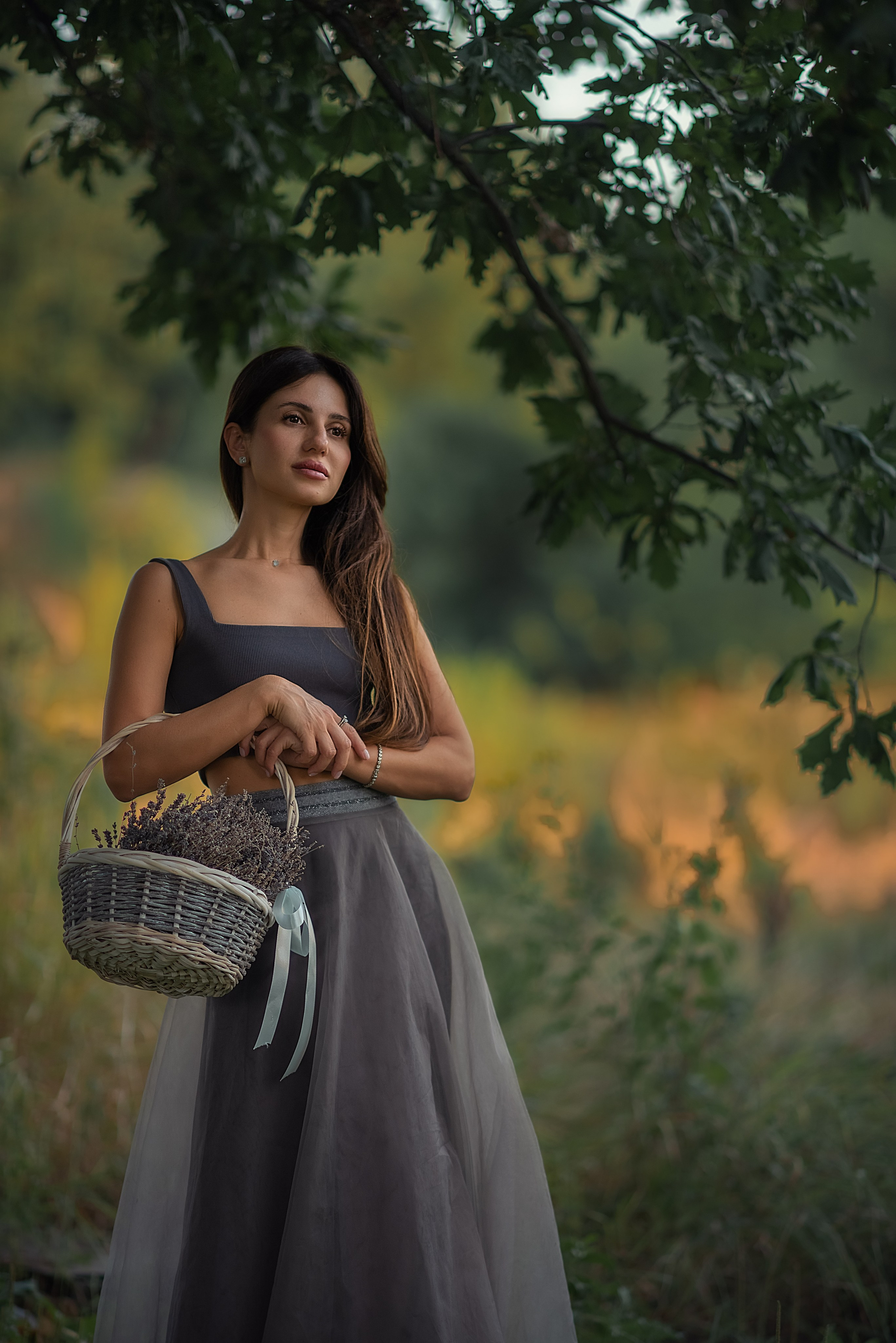 Анна с корзинкой. Семейный, детский и женский фотограф в Ростове-на-Дону Кирилина Екатерина