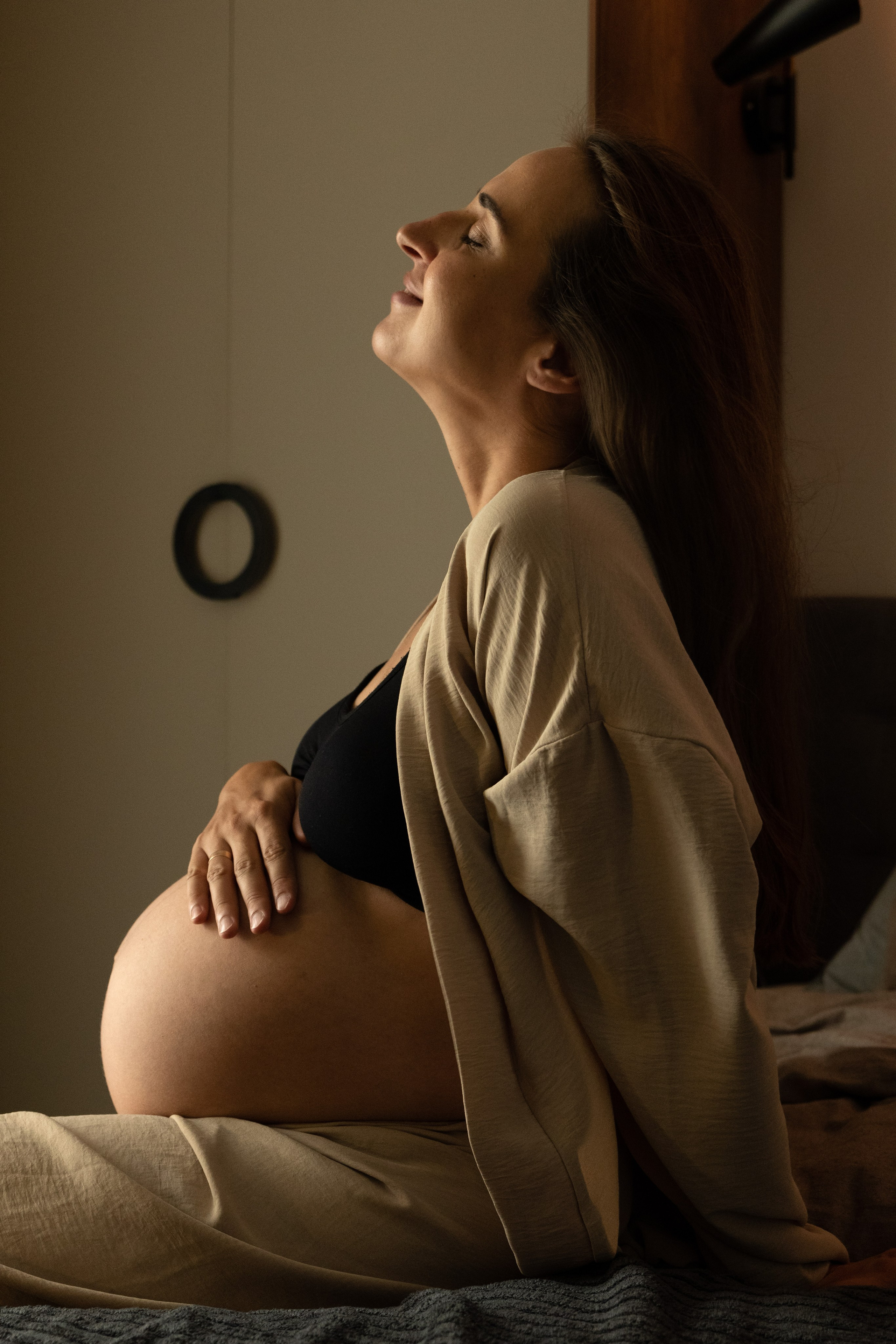 Домашняя фотосессия «В ожидании». Фотограф видеограф Ольга Василевская