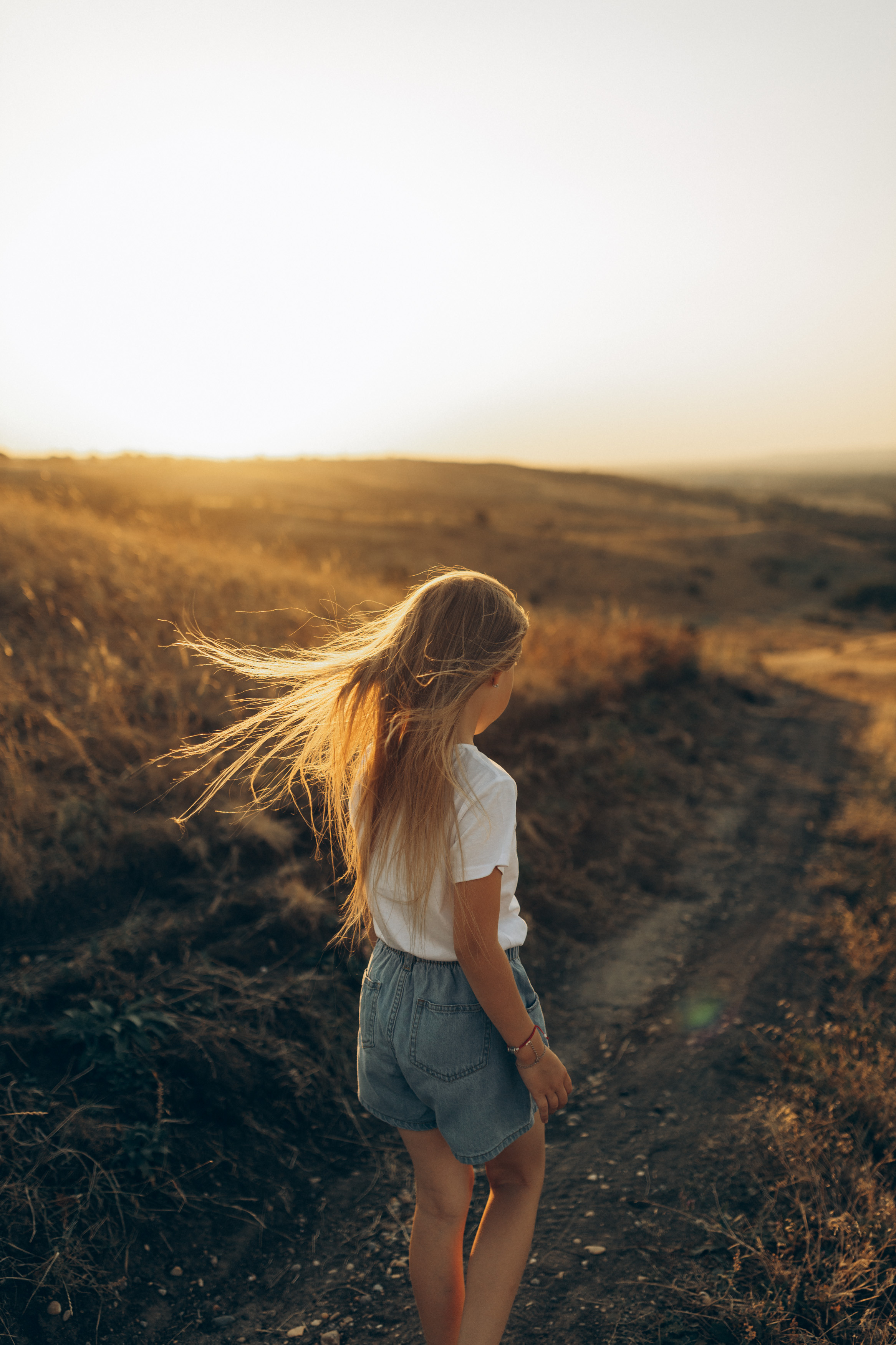Фотосессия на закате Яна и Аня. Семейный, детский, свадебный фотограф в Георгиевске Дарья Домникова