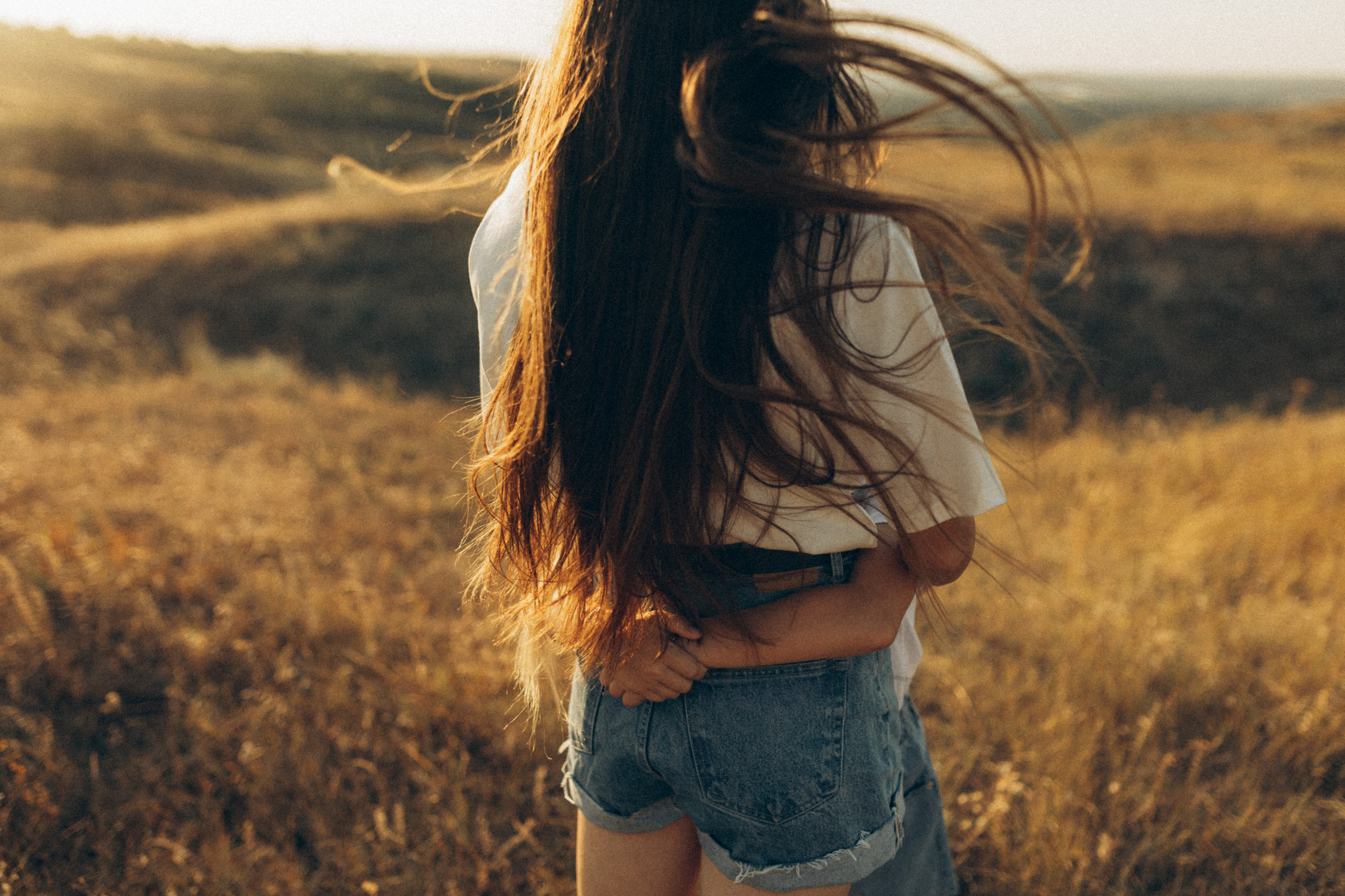 Фотосессия на закате Яна и Аня. Семейный, детский, свадебный фотограф в Георгиевске Дарья Домникова