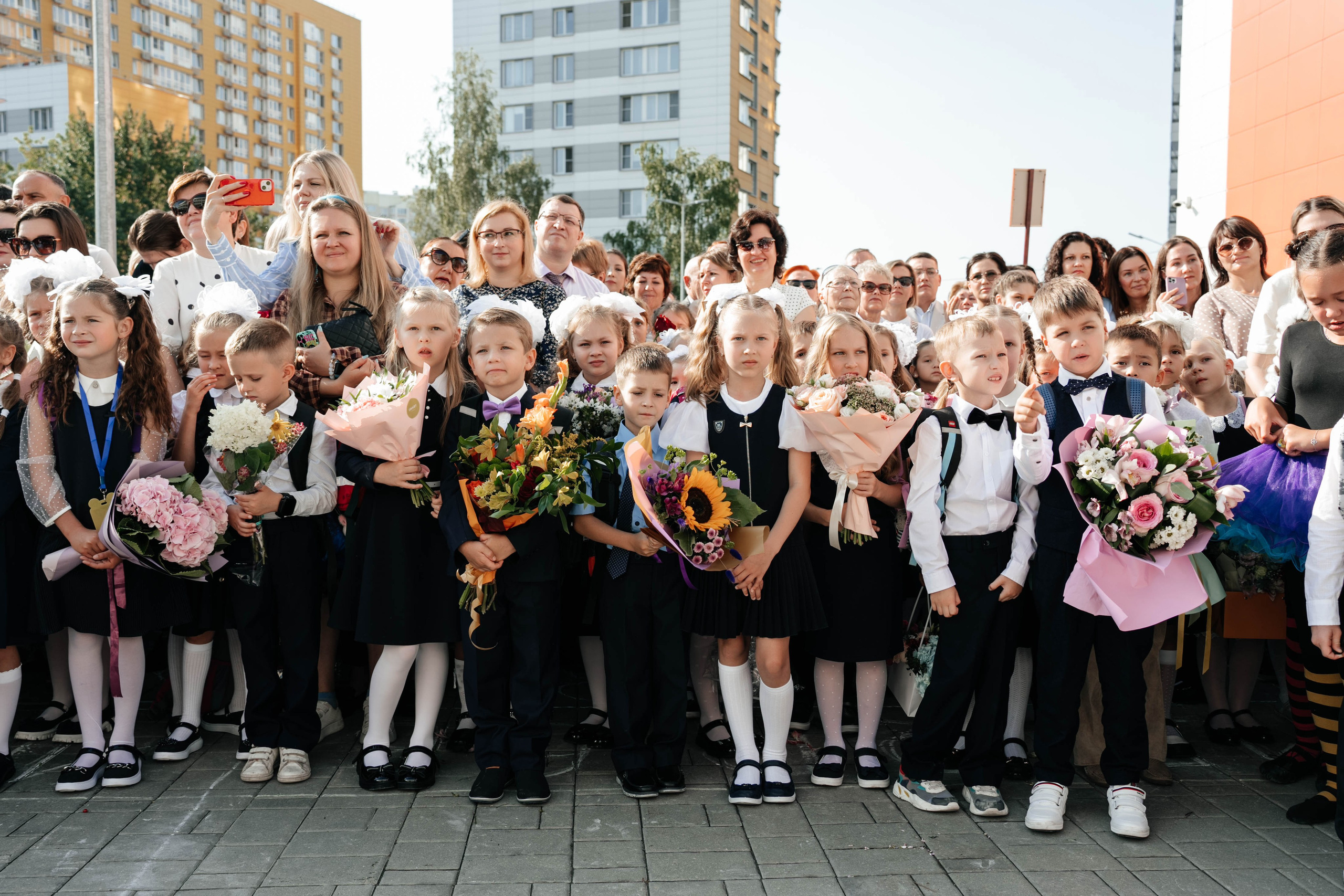 1 сентября, 1-й класс. Свадебный фотограф Москва Александра Аверкова