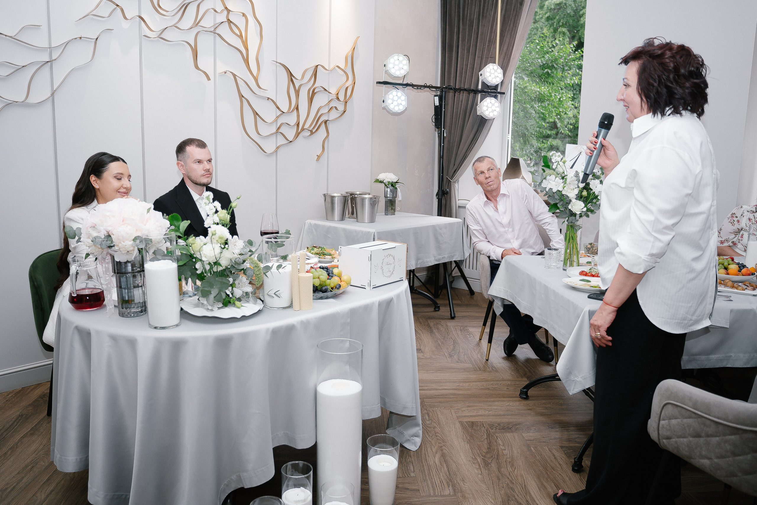 Свадебный банкет. Свадебные фотограф и видеограф в Саратове