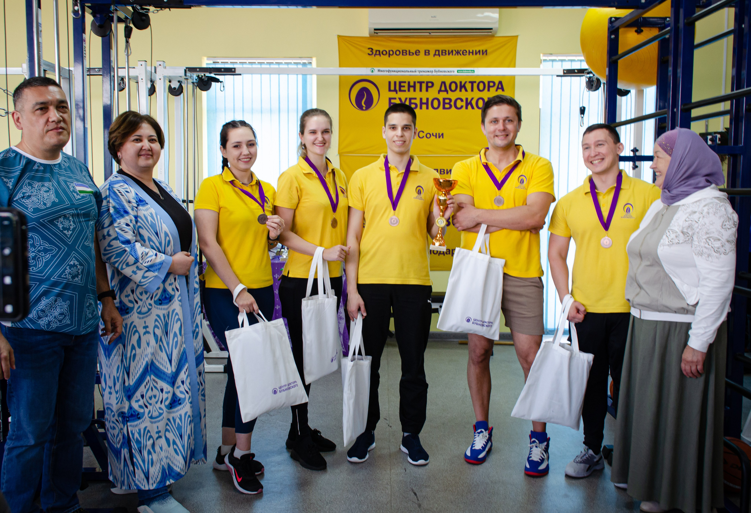 Медицинское спортивное мероприятие. Фотограф