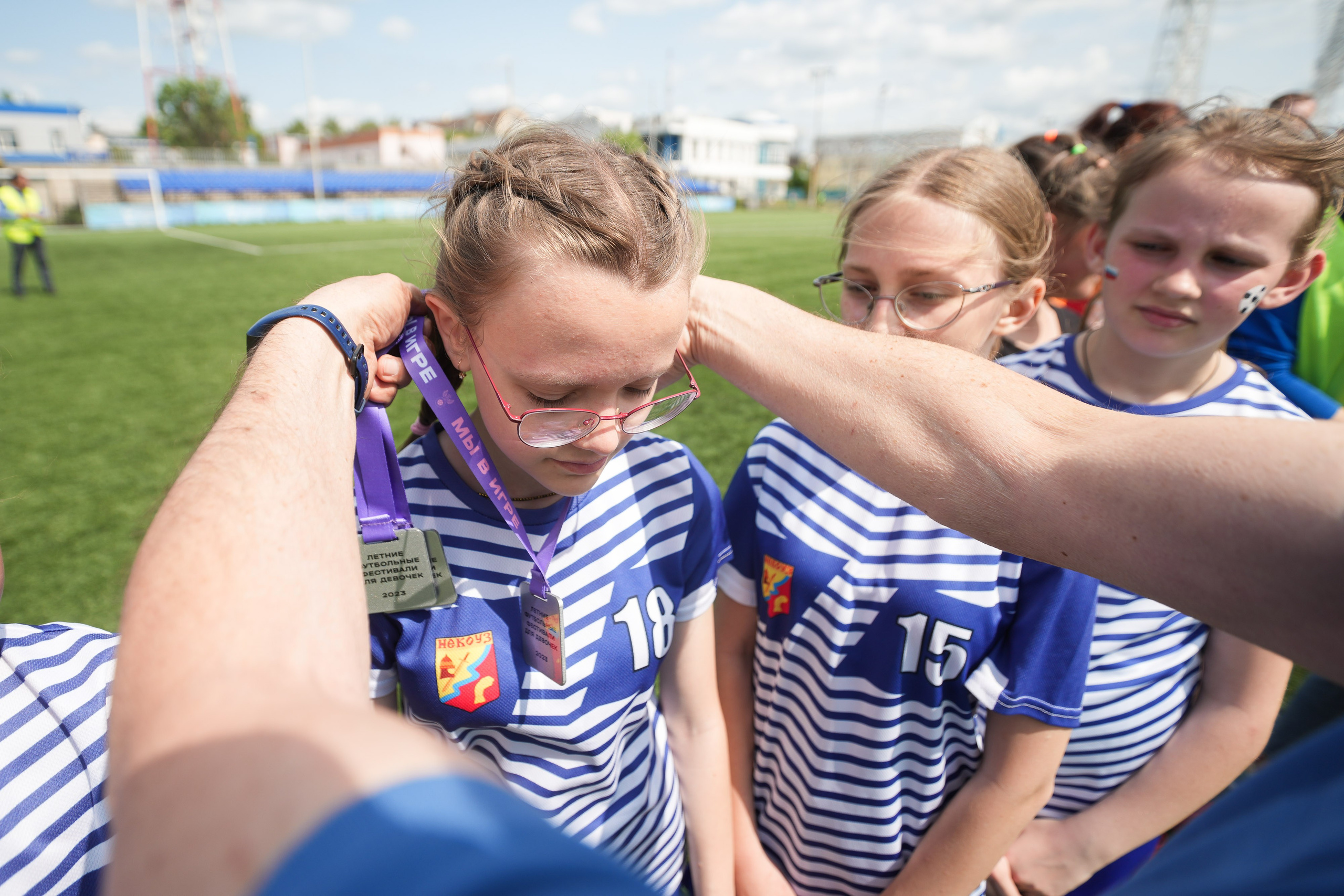 Фестиваль футбола для девочек г. Ярославль. Репортажный фотограф Сергей Сажин г. Ярославль