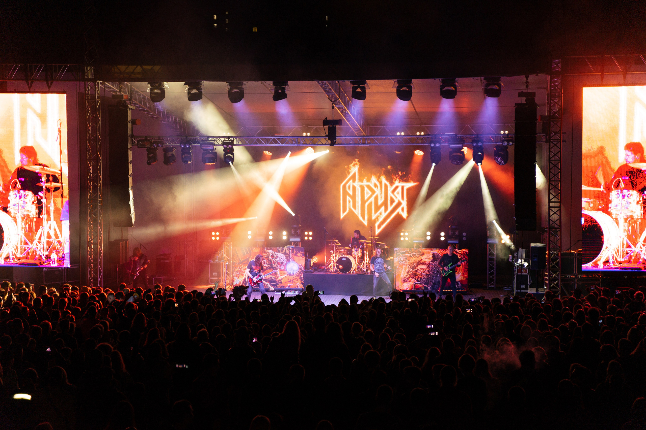 Группа «Ария» в ЦПКиО. Фотограф Надежда Погребняк | Рязань | Москва