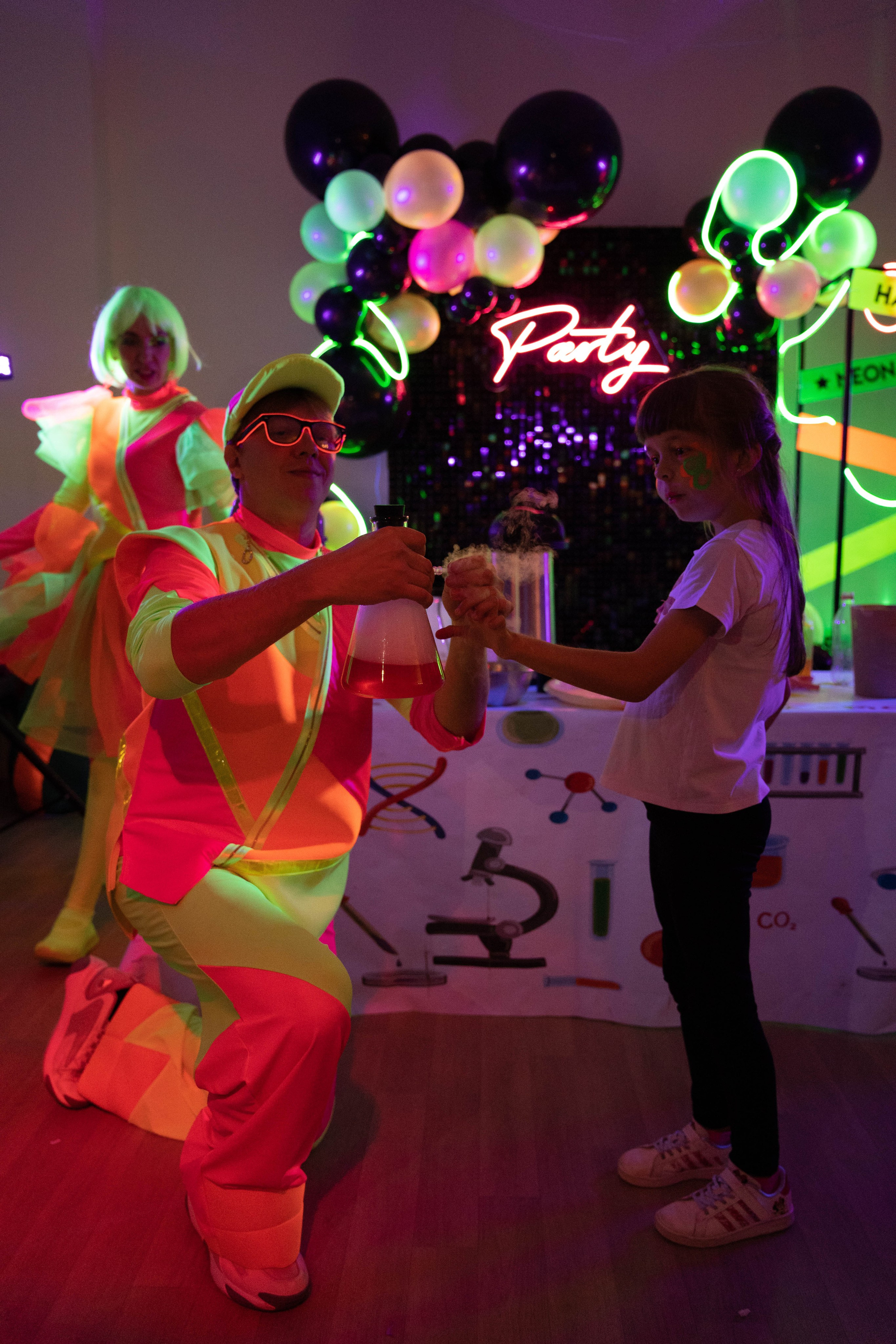 Неон Вечеринка. Фото / Видеосъемка в Москве