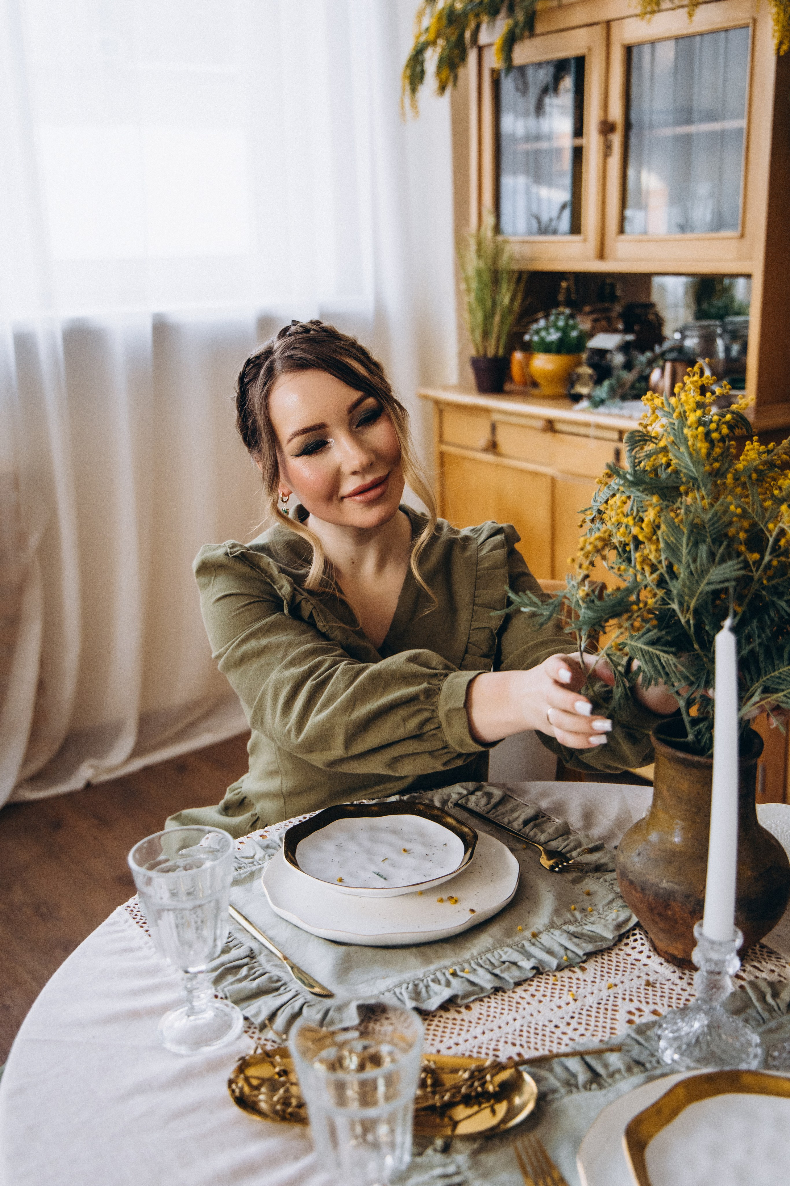 Юлия с семьёй