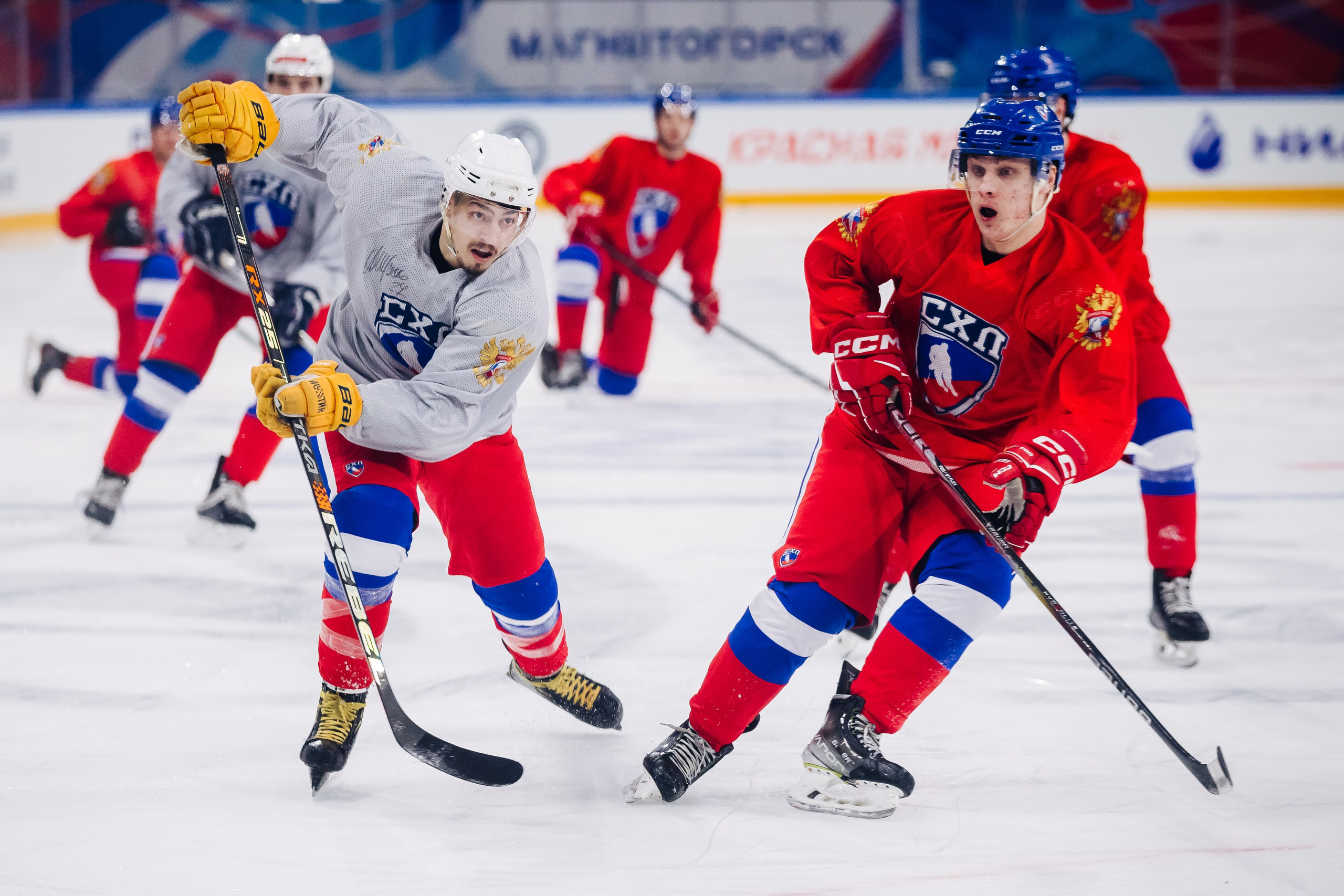 Тренировка сборной СХЛ // 14.02.25. Денис Прохоров Фотограф в г. Магнитогорск