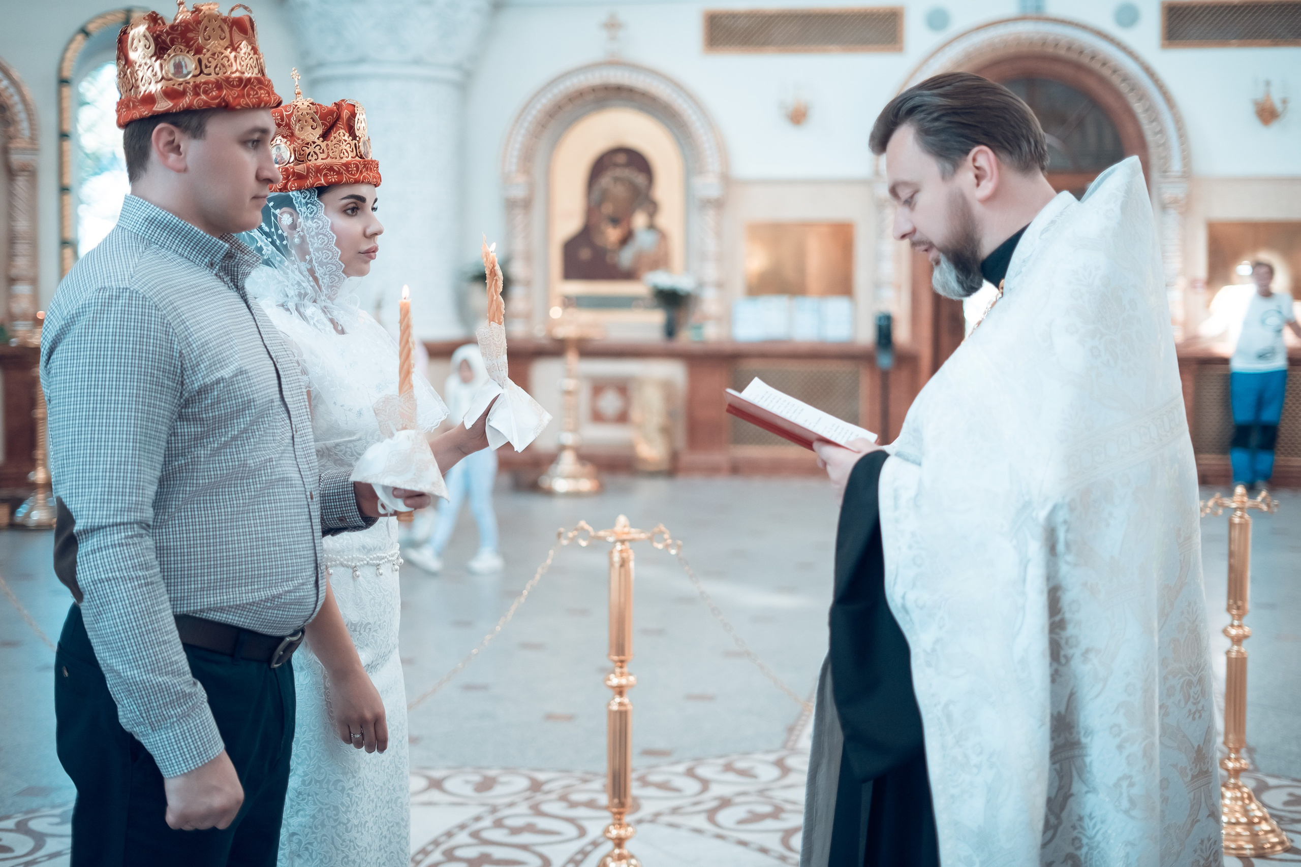 Таинство Венчания Екатерины и Антона