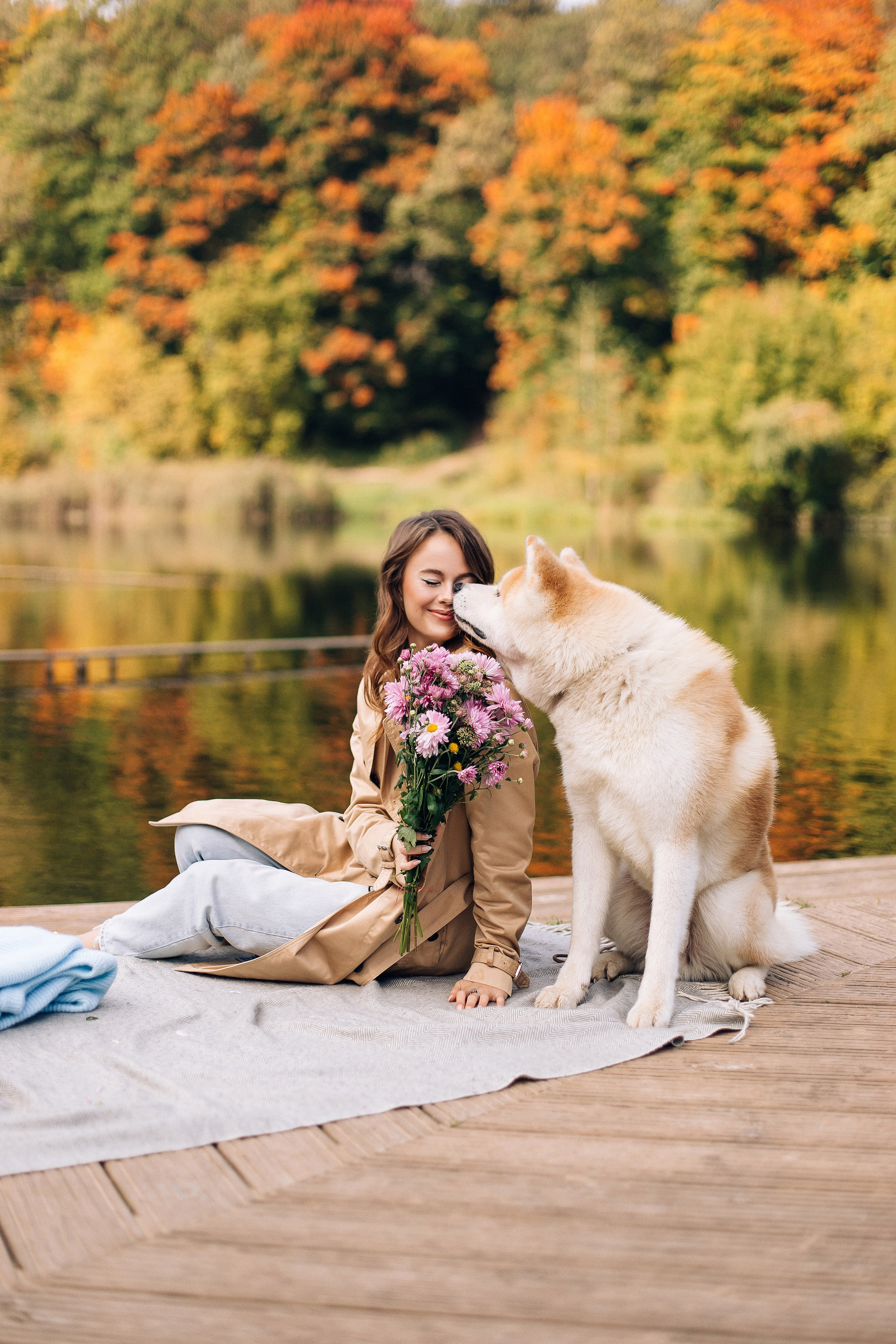Вера и Акита. Свадебный и семейный фотограф в Нижнем Новгороде Екатерина Наймарк