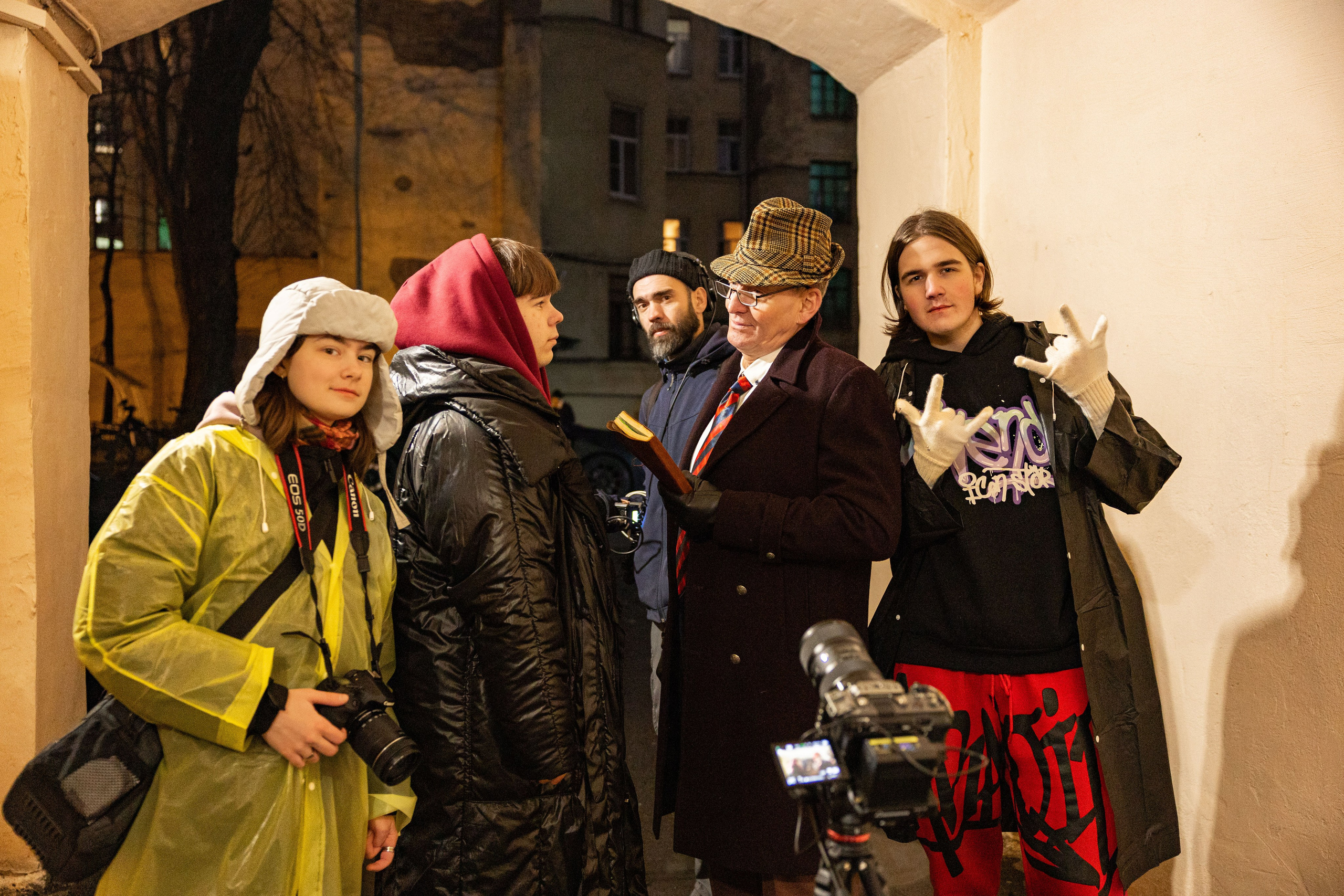 Киносъемка дипломного проекта Егора. Фотограф/видеограф в Санкт-Петербурге Динара Гольдина