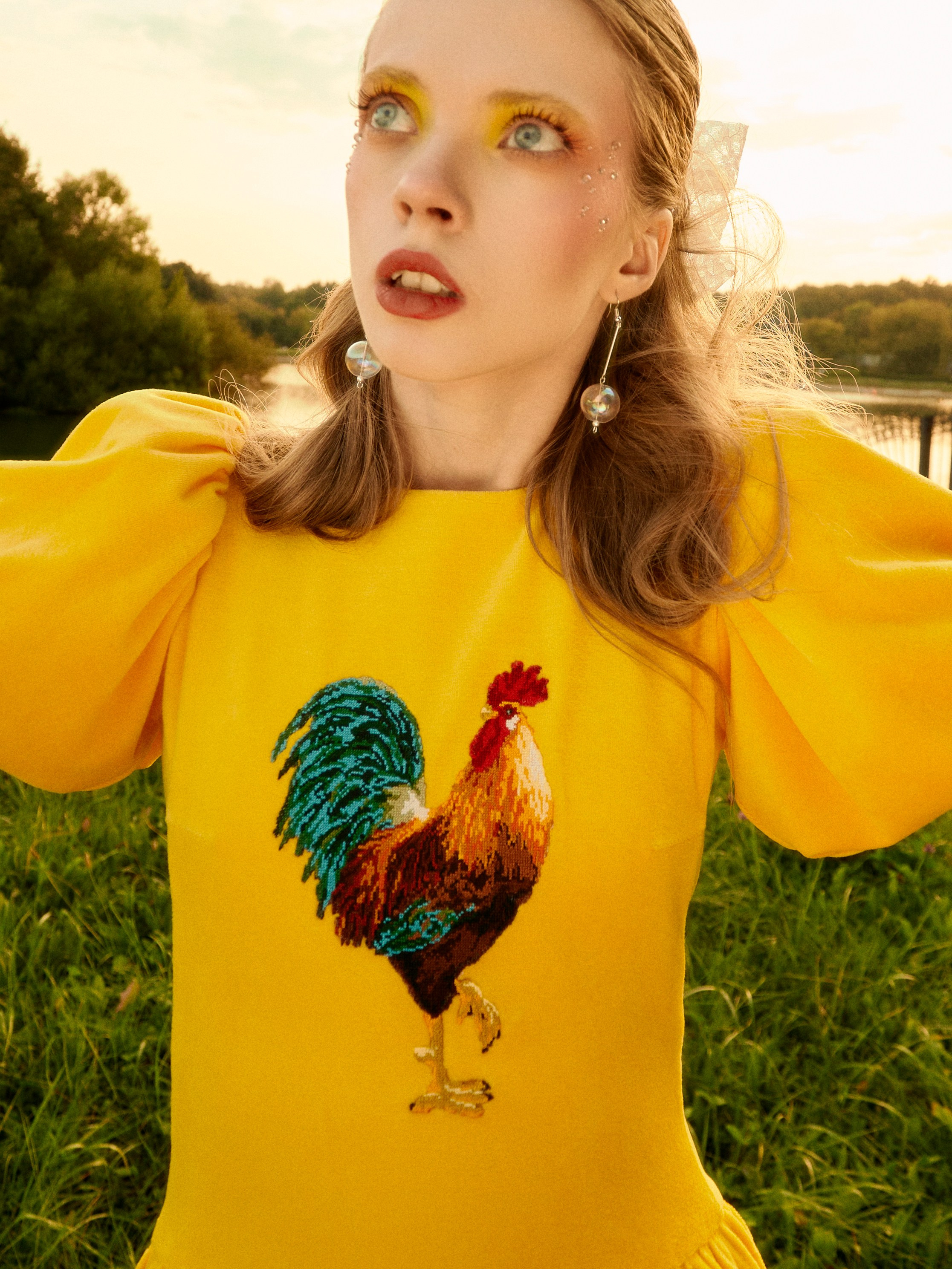 Campaign «Petya dress» x glorytonurgle. Портретный фотограф в Москве