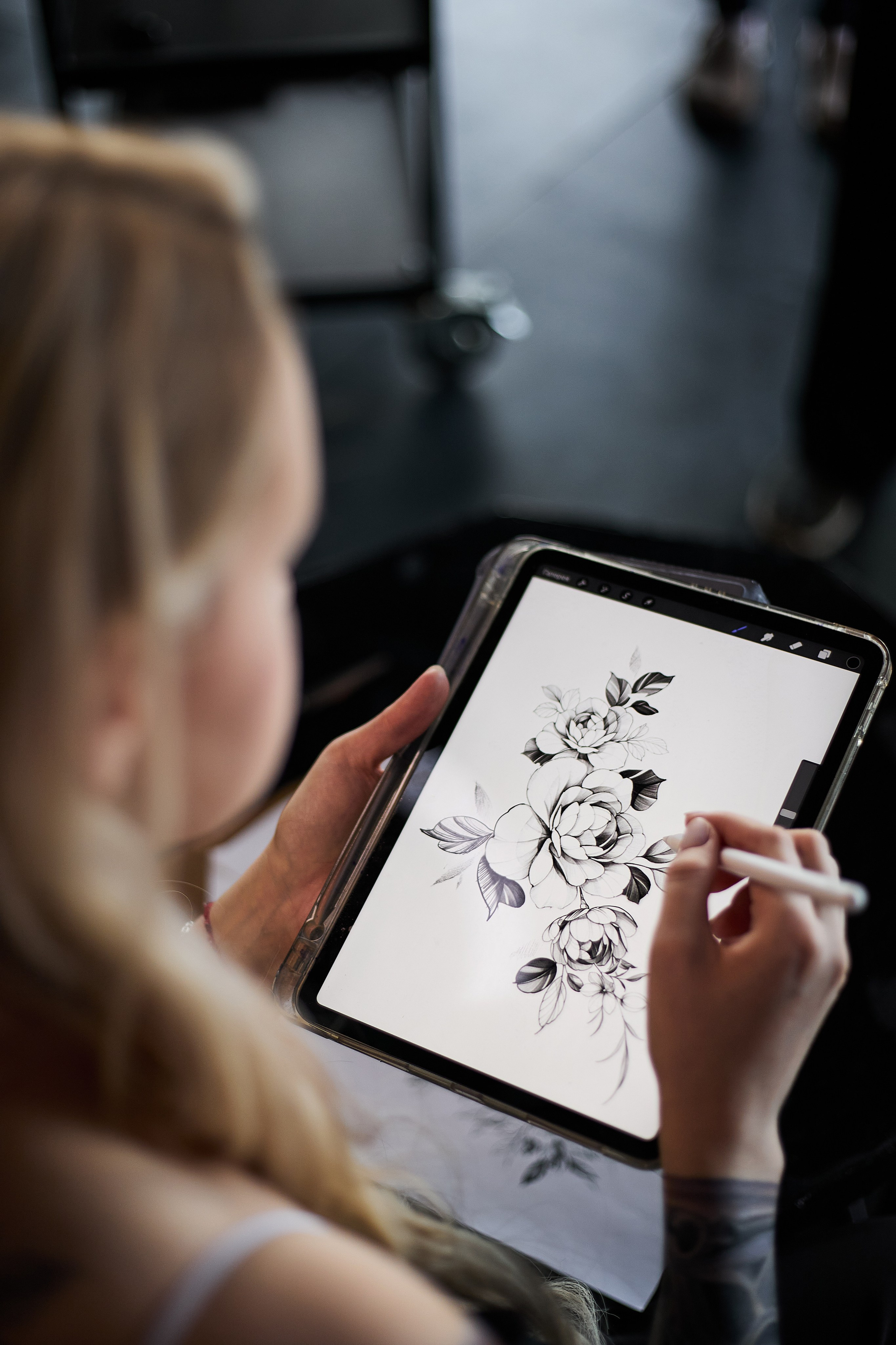 Тату мастер. Репортажный Фотограф Москва Дарья Лунева