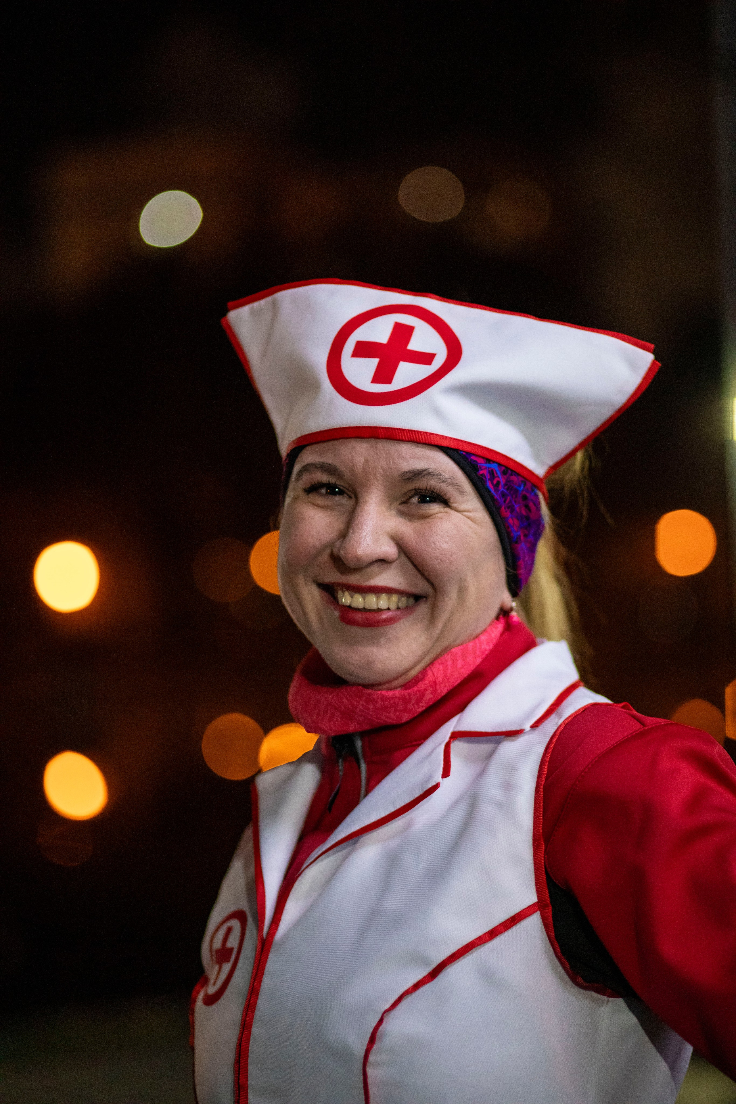 Парковые забеги Ангарские пруды, ночная тема 22 октября 2023 г. Фотограф Сергей Ловкий