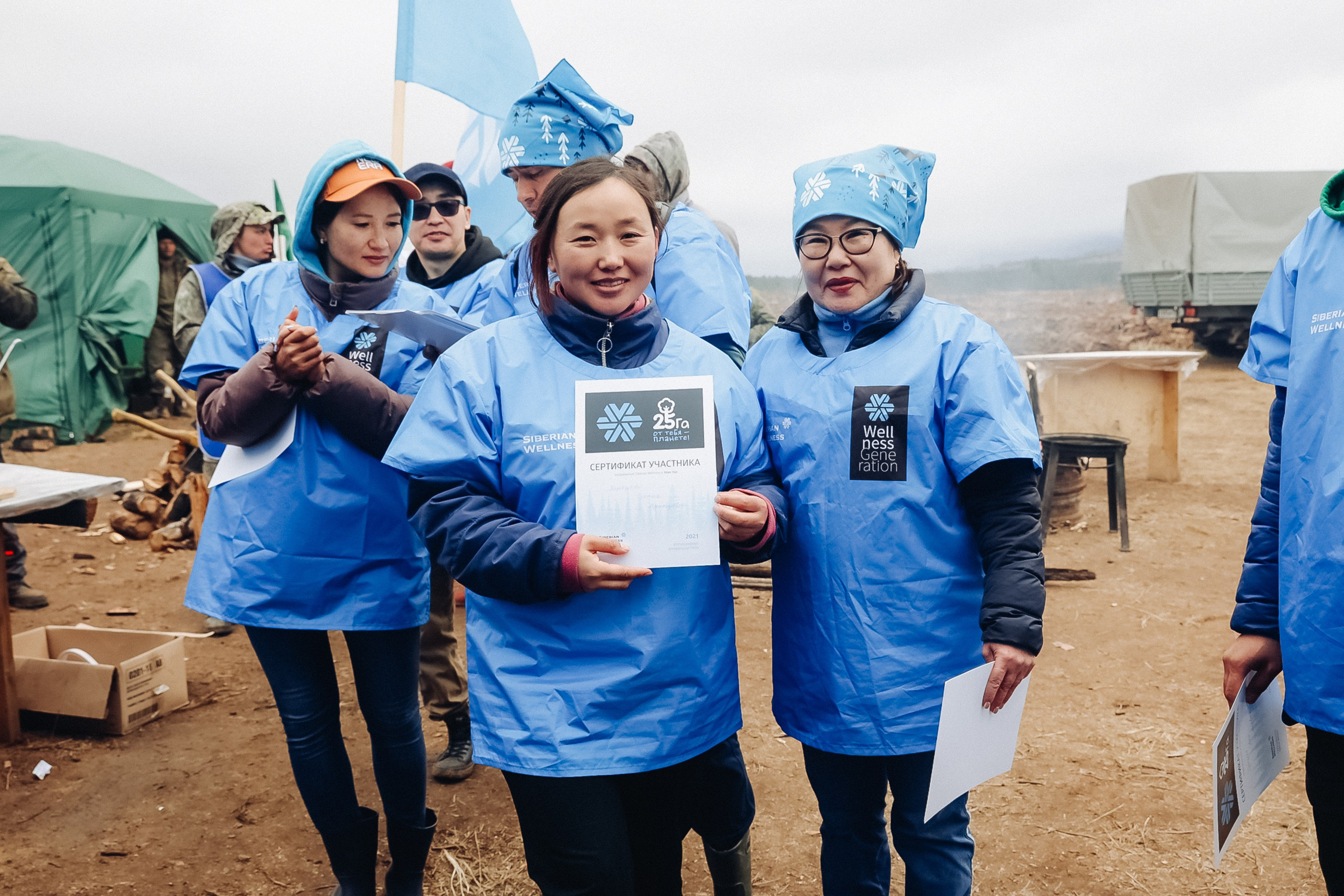 Siberian wellness. Ежегодная акция по посадке деревьев. Свадебный и семейный фотограф в Улан-Удэ