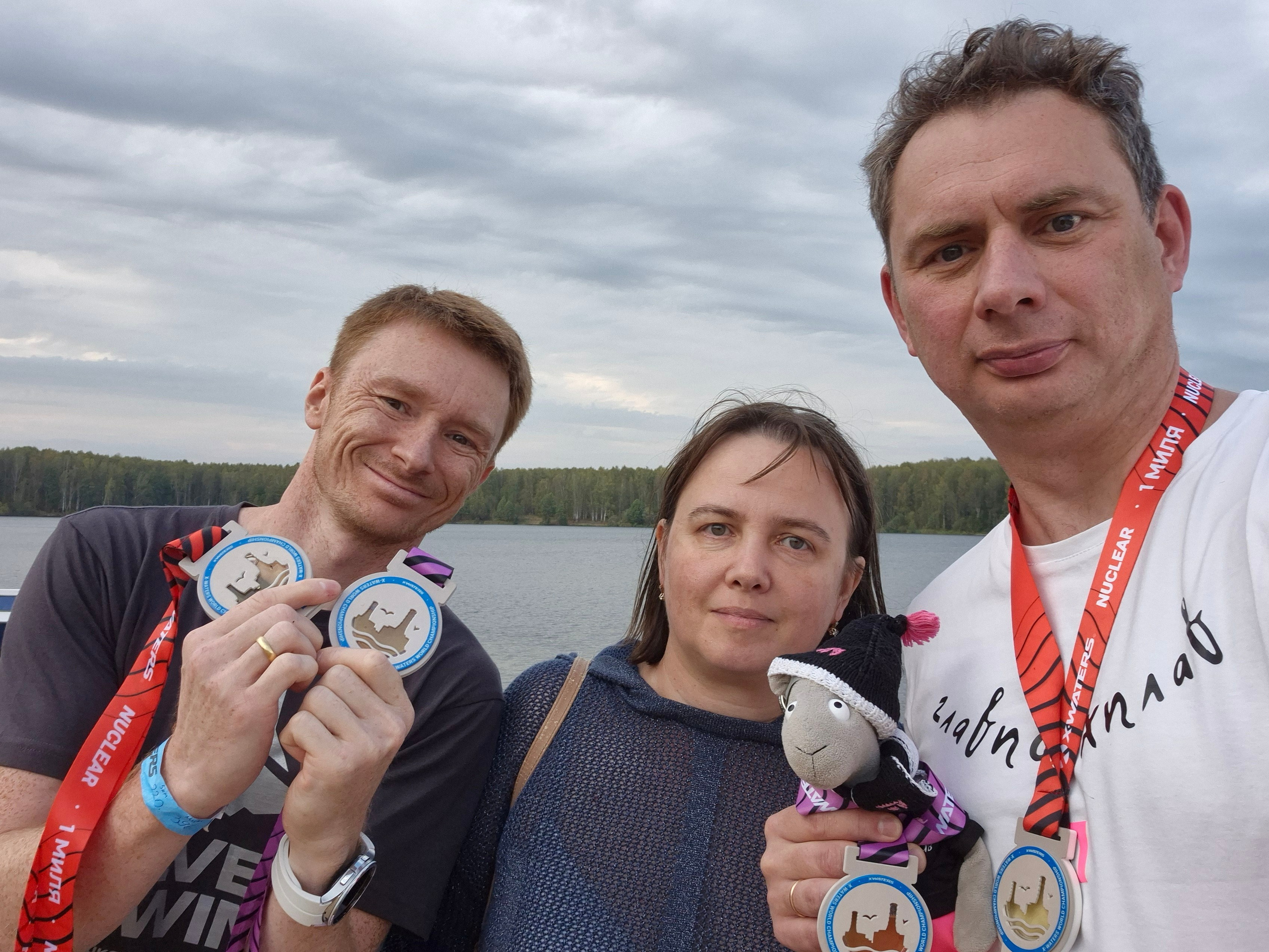 Счастливые финишеры