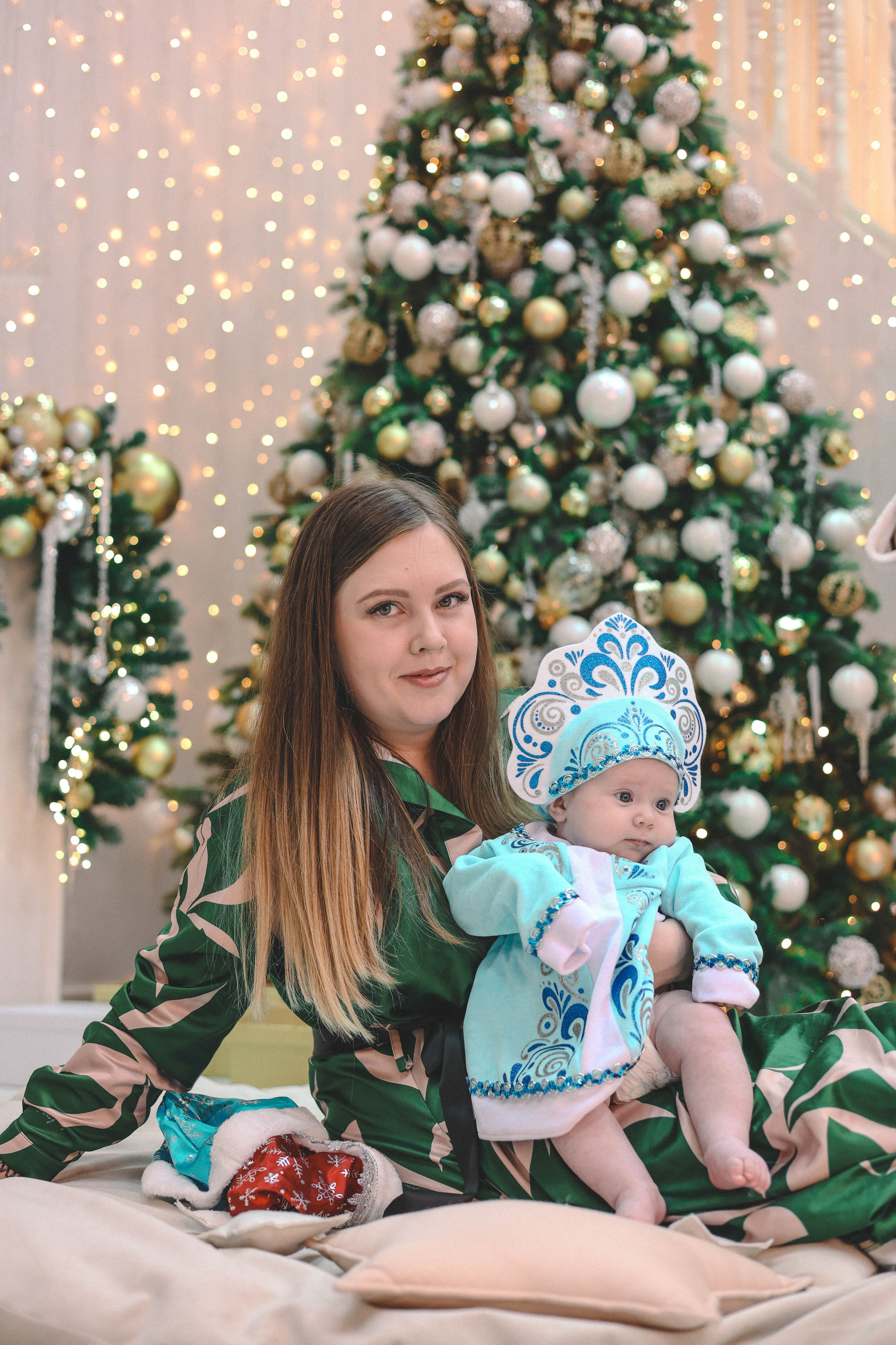 Новогодняя история «Яна и ее семья». Фотограф в Москве Анастасия Калинина