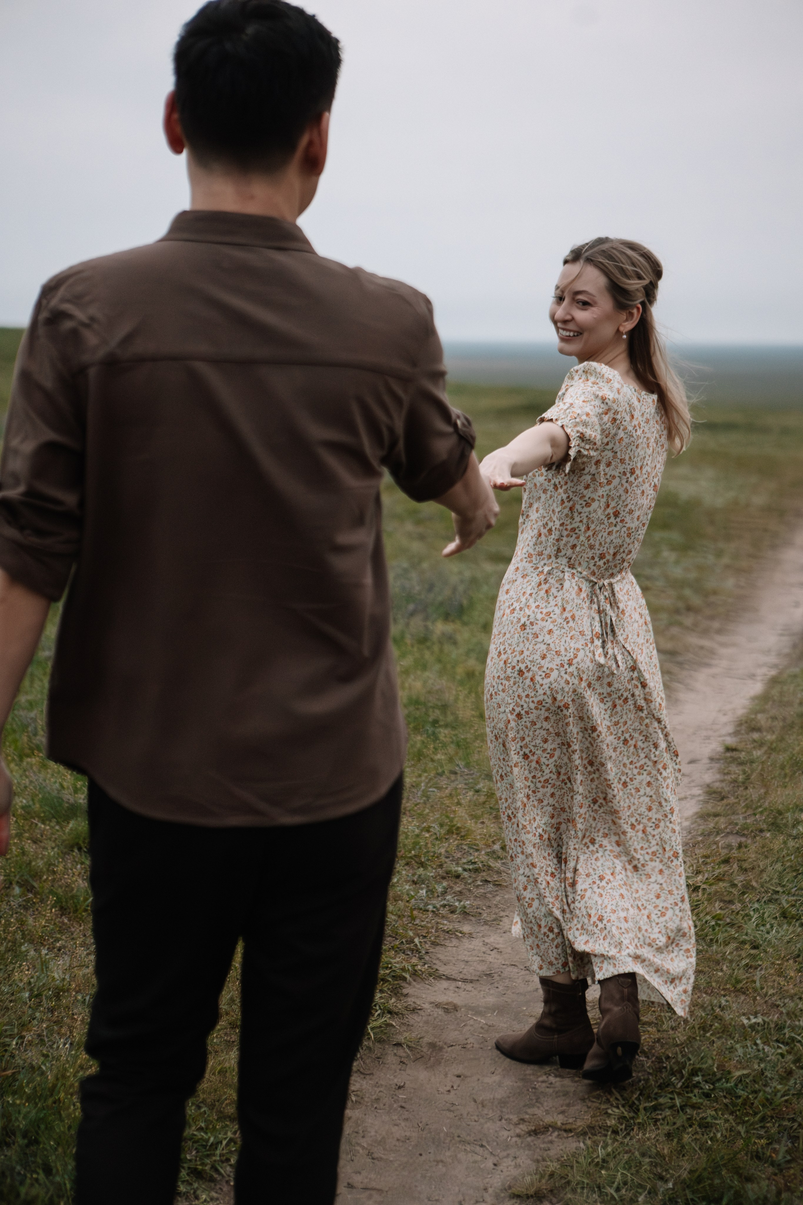 Love Story в степи. Свадебный и семейный фотограф в Элисте Лиджик Сарлов